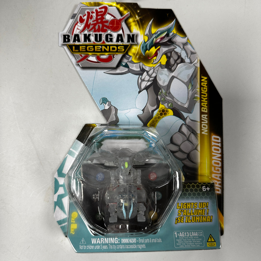 Bakugan Legends Nova Bakugan Dragonoid (Clear) – In Demand Toys