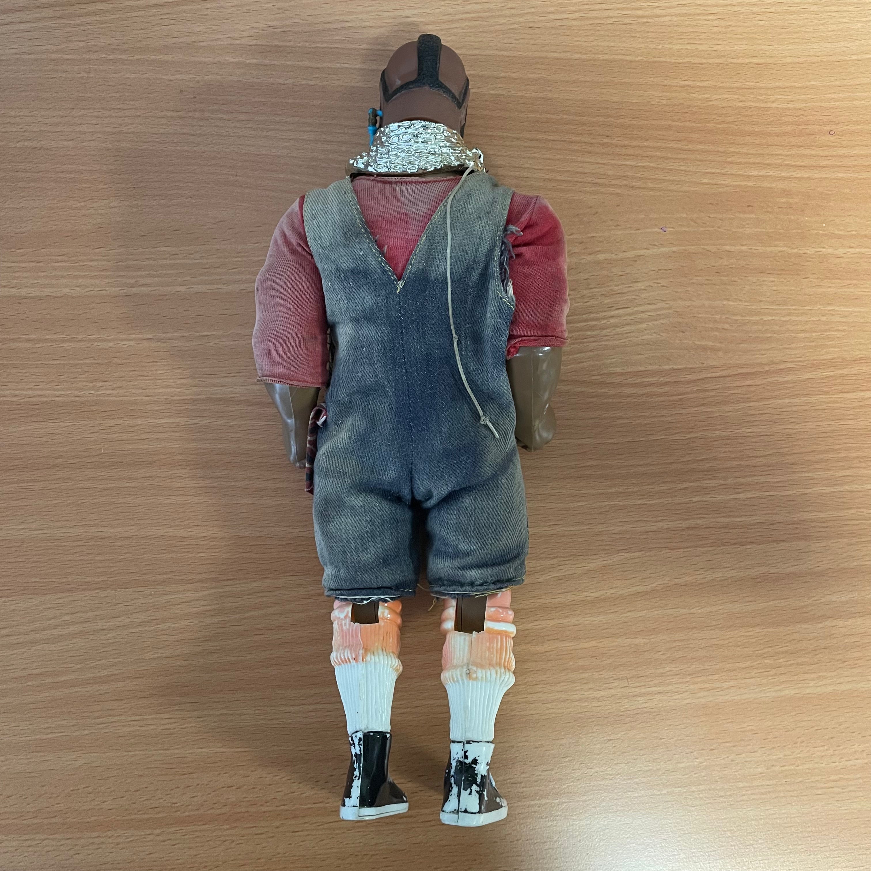 Vintage The A Team Mr T BA Baracus 12" inch Poseable Action Figure 1983 (Damaged)