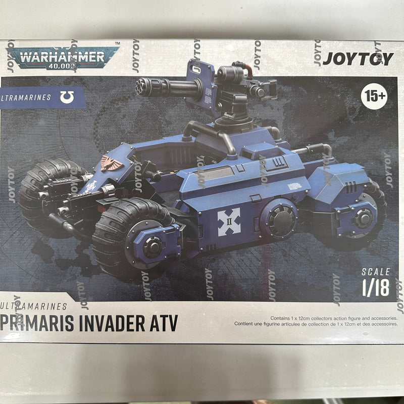 JOYTOY 1/18 Warhammer Ultramarines Primaris Invader ATV