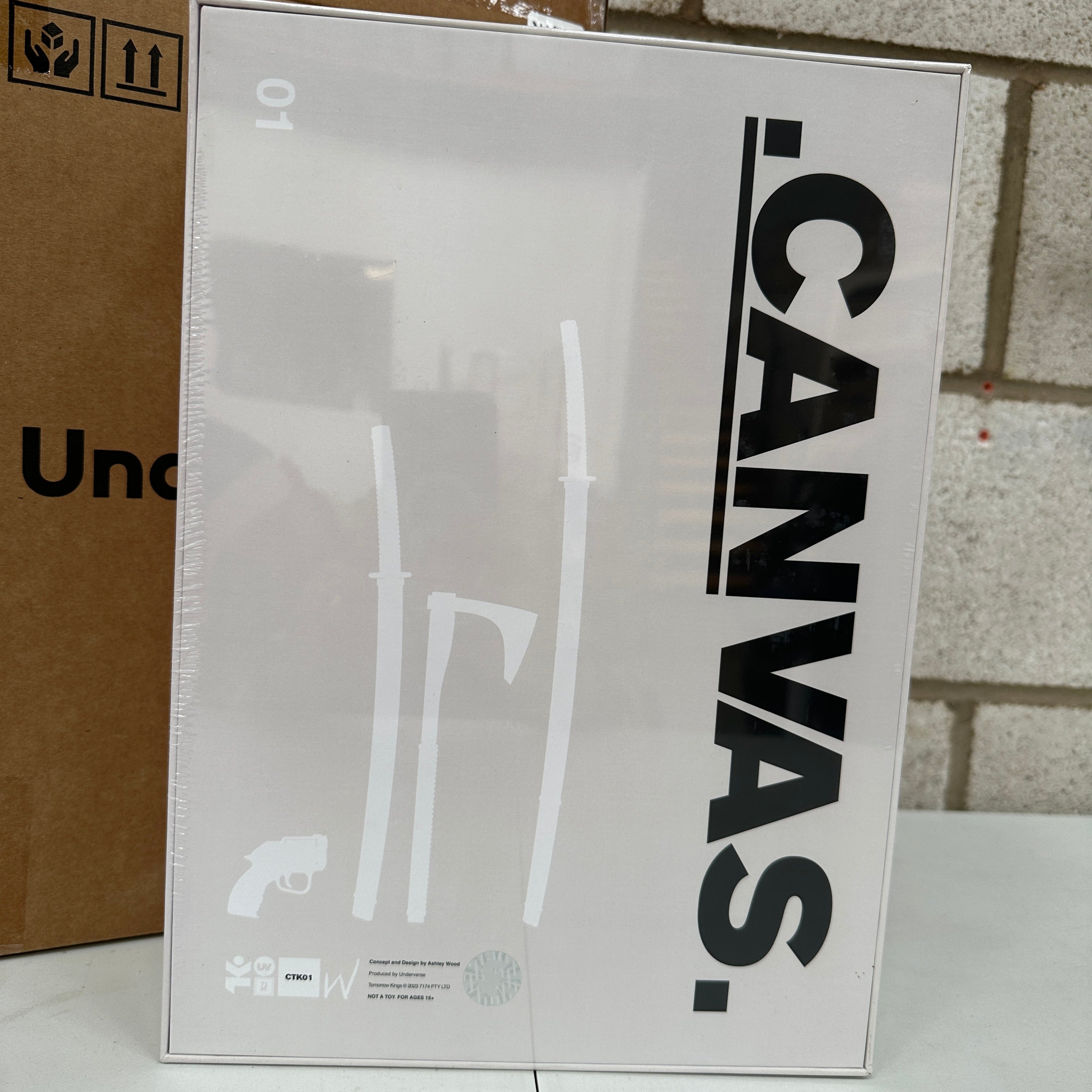 Ashley Wood Underverse Canvas TK Tomorrow Kings 1/6 Scale Collectible Figure