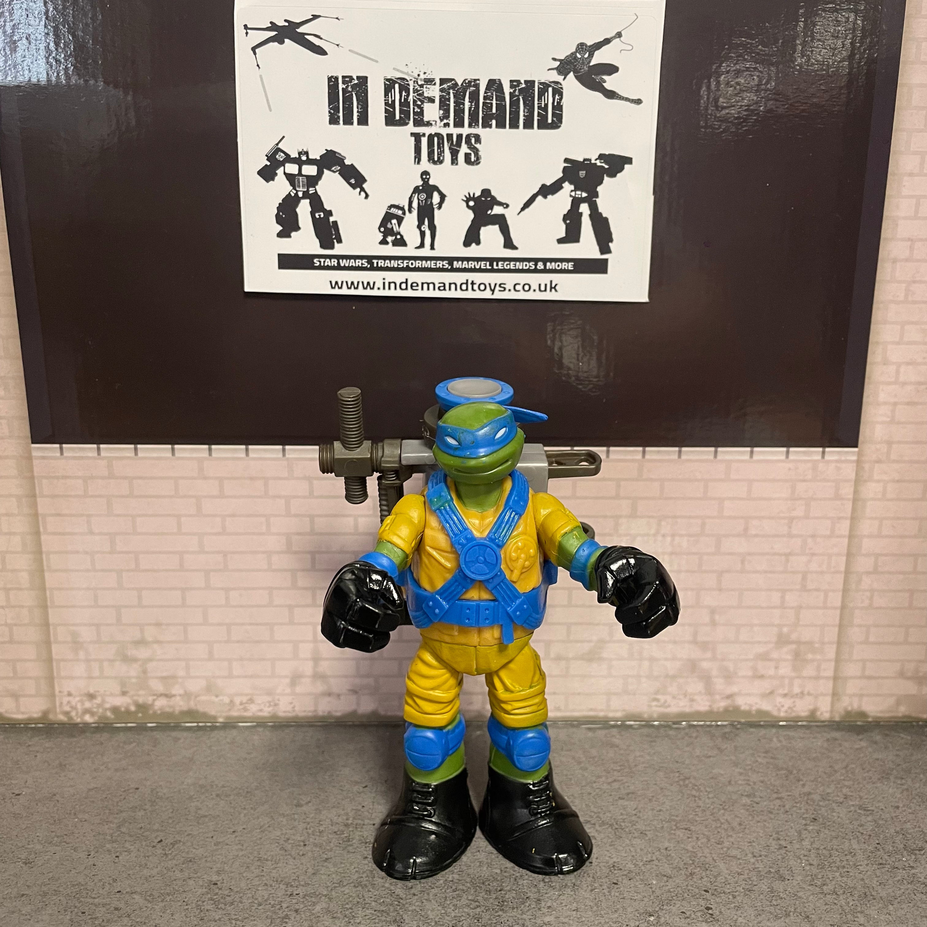 Nickelodeon Teenage Mutant Ninja Turtles /Ooze Launchin Leo / TMNT Pre Owned