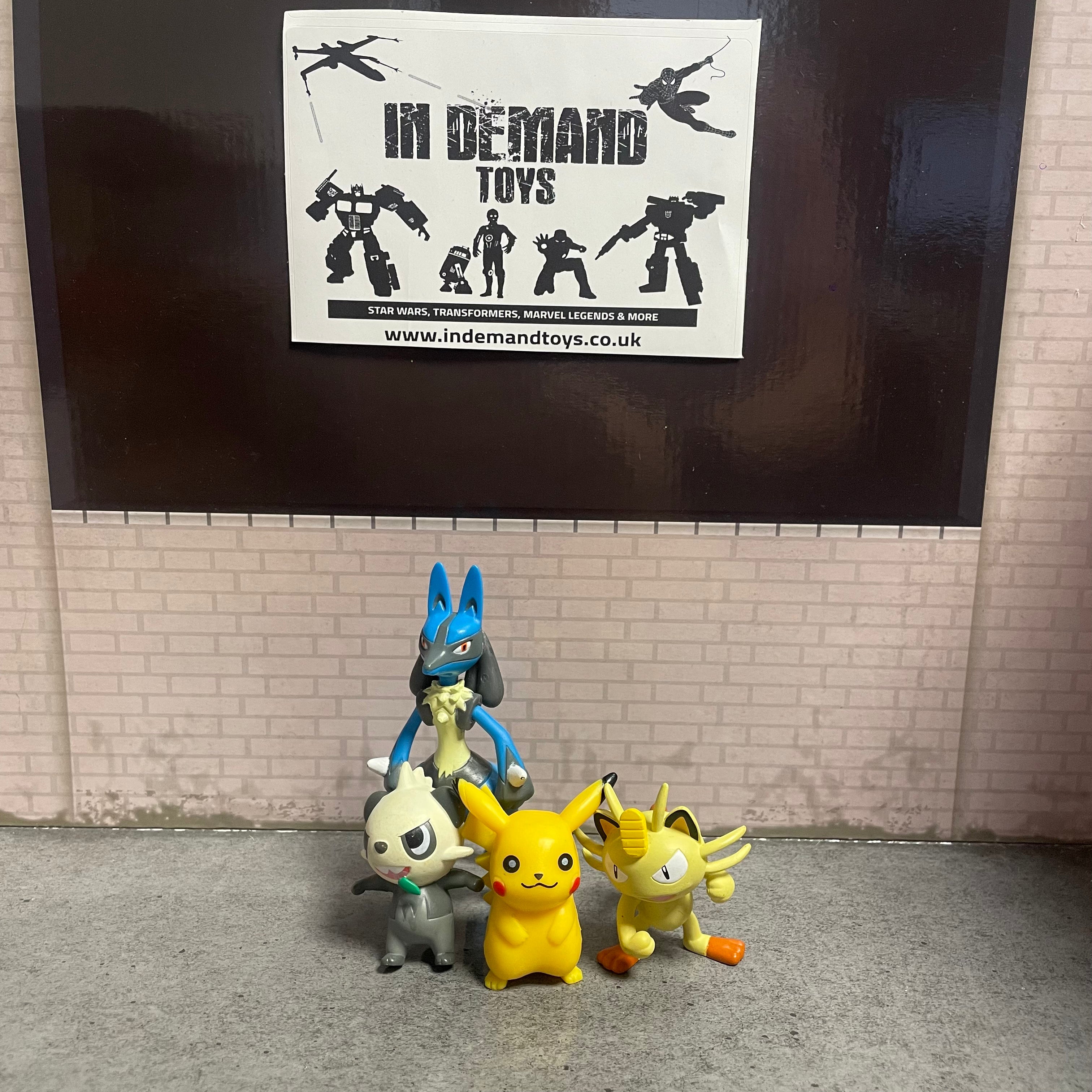 Pokemon Tomy Selection of 4x Figures Nintendo