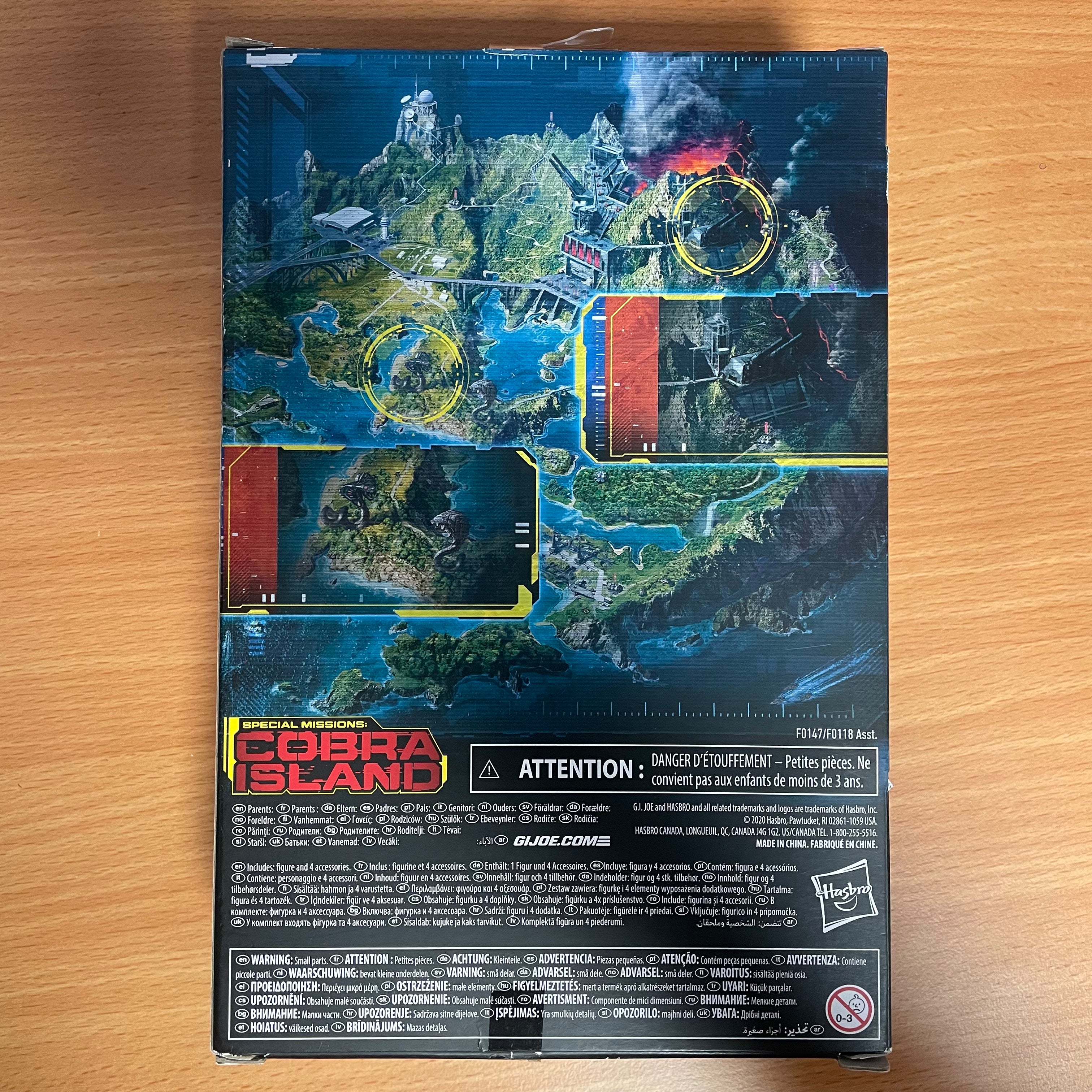 G.I. Joe Classified Series 11 Roadblock Cobra Island (Pre Owned)