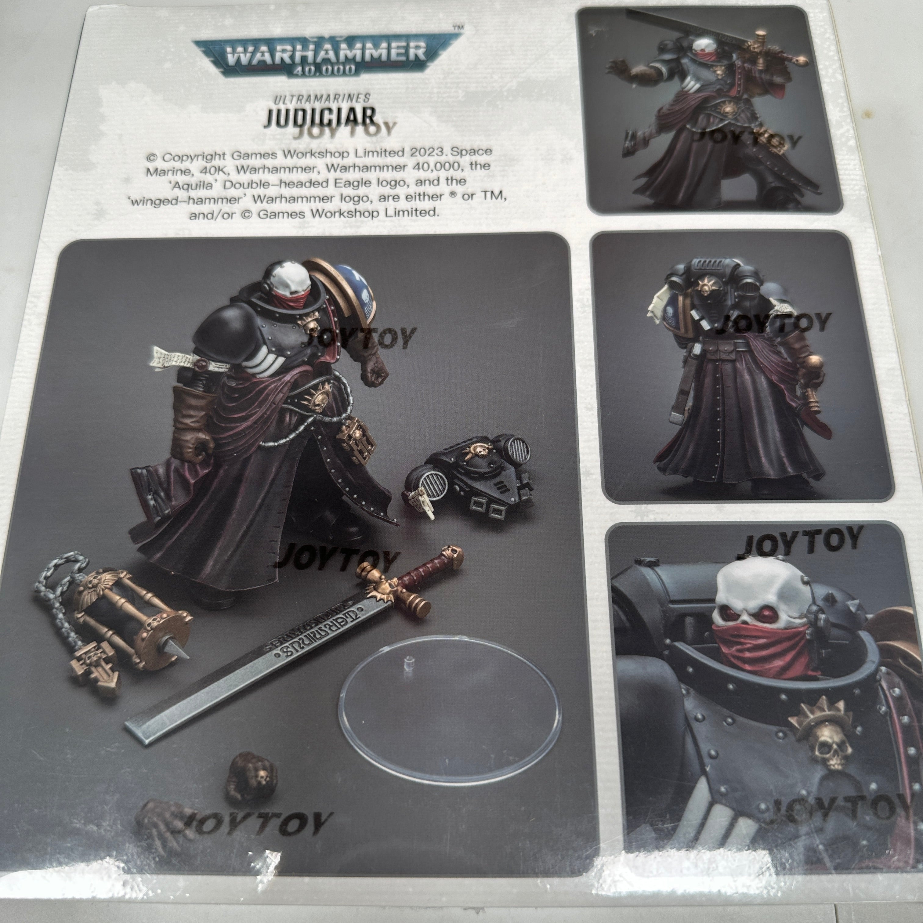 JOYTOY 1/18 Warhammer 40K Ultramarines Judiciar