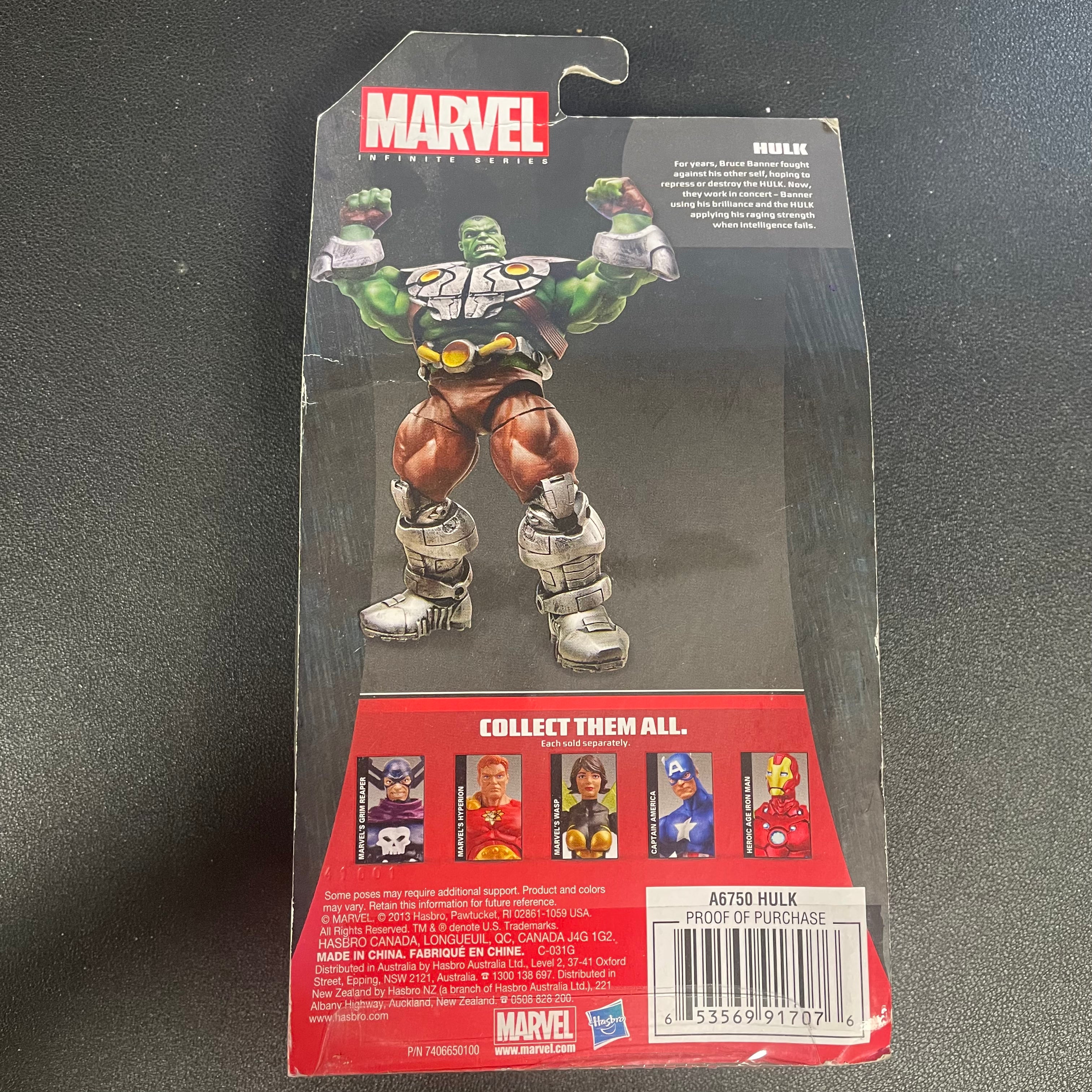 Marvel Infinite Series 3.75" Hulk (Pre Owned)