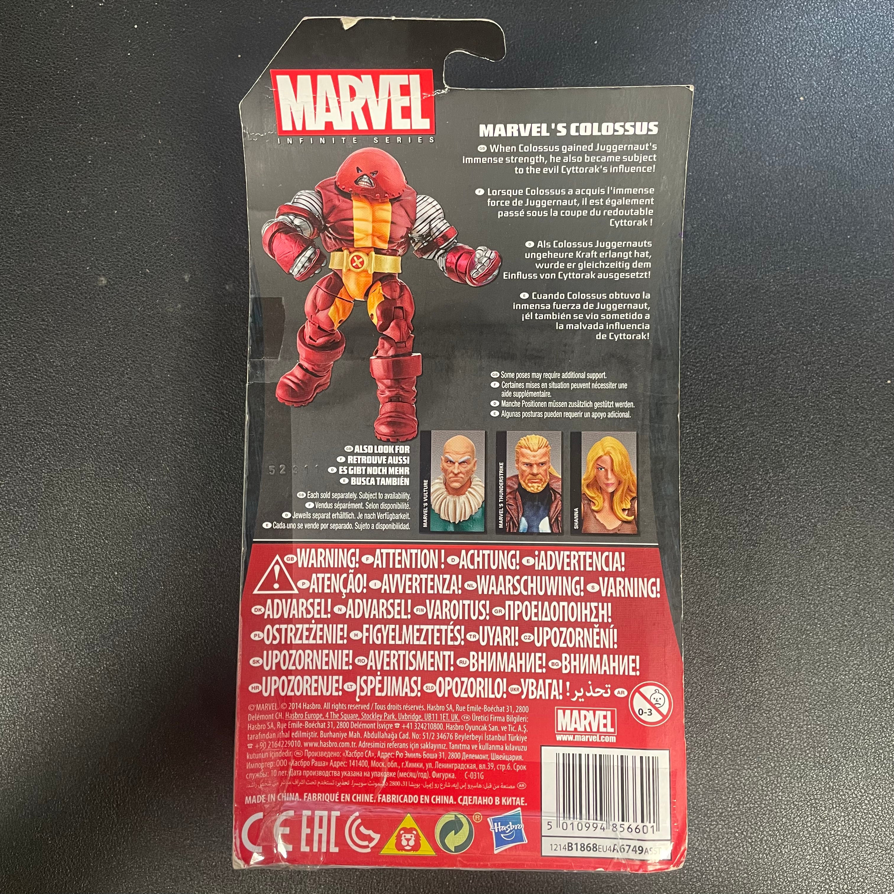 Marvel Infinite Series 3.75" Marvel's Colossus (Pre Owned)