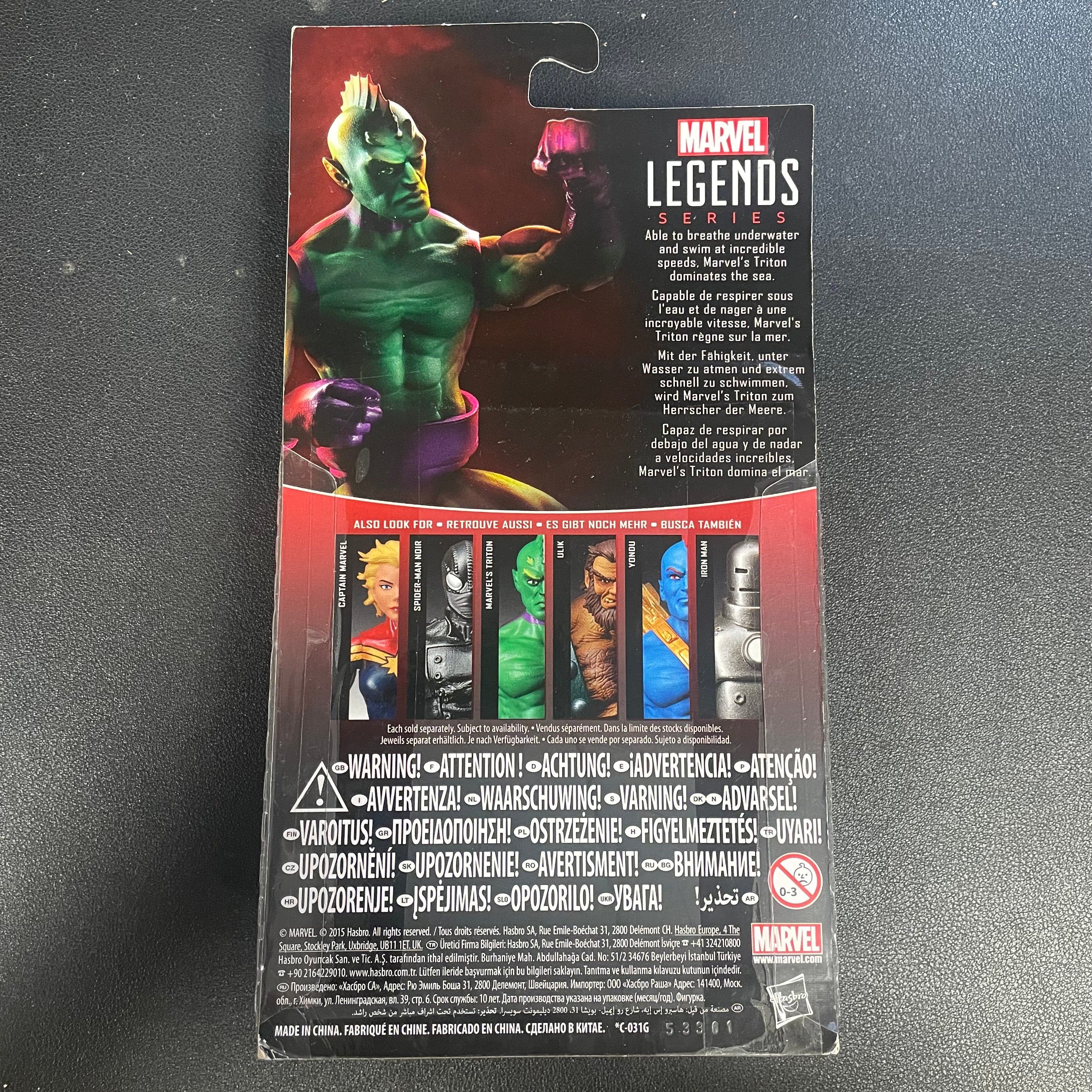 Marvel Legends Series 3.75" Marvel's Triton (Pre Owned)