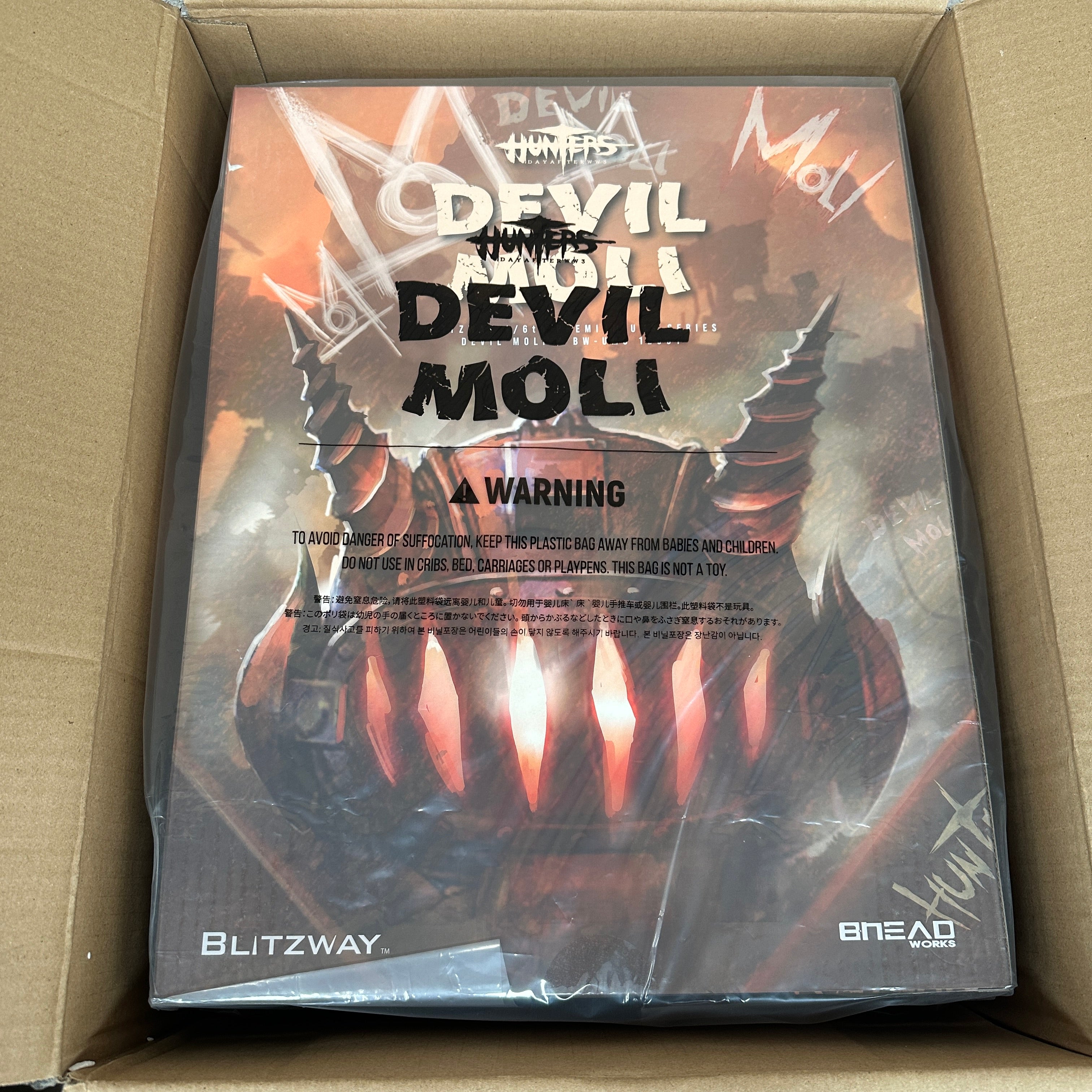 Blitzway x BHEAD Works Hunters Day After WWIII Devil Moli 1/6 Scale Collectible Figure