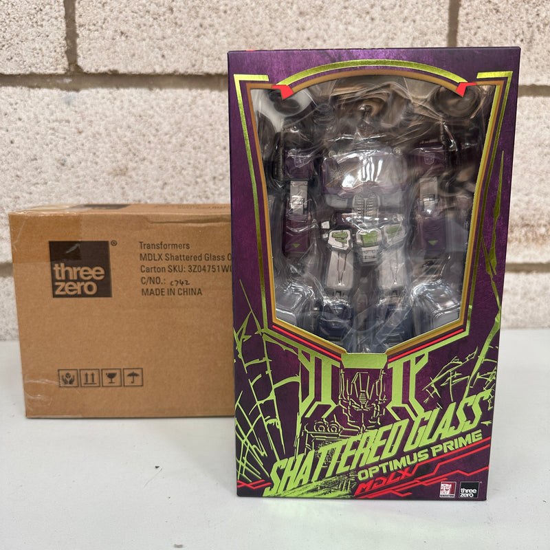 Transformers Threezero MDLX 7" Shattered Glass Optimus Prime Articulated Figure