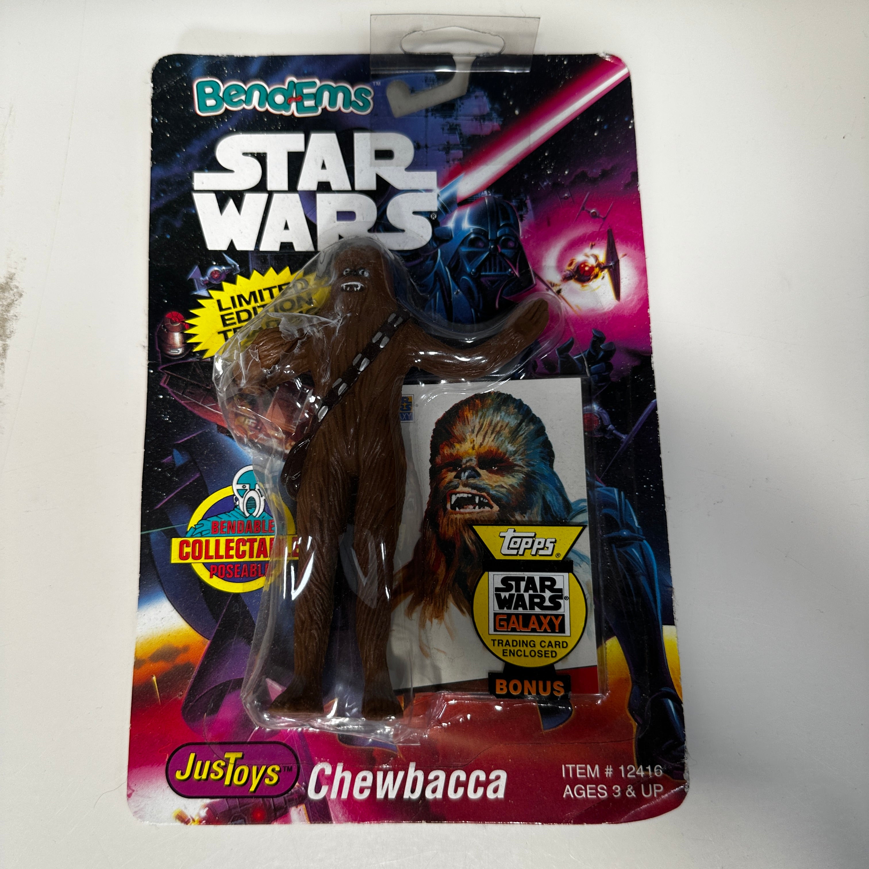 Star Wars Bend Ems Chewbacca NON MINT