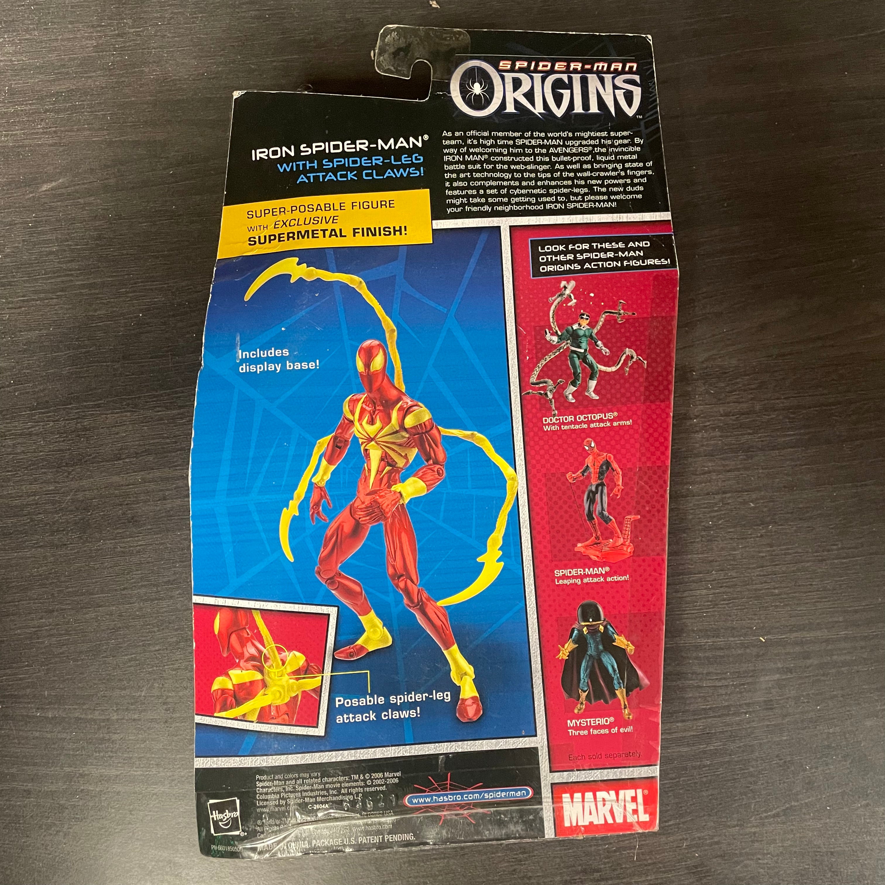 Spider-Man Origins Iron-Spider Hasbro Pre Owned