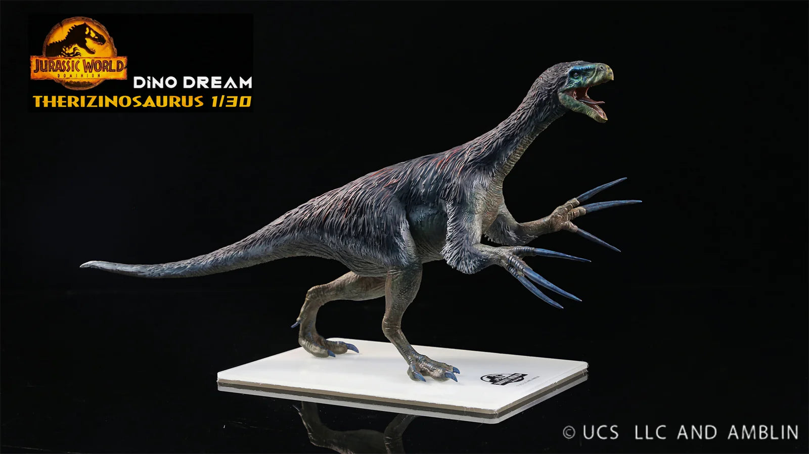 Dino Dream Jurassic World Dominion Therizinosaurus 1/30 Scale Resin Model