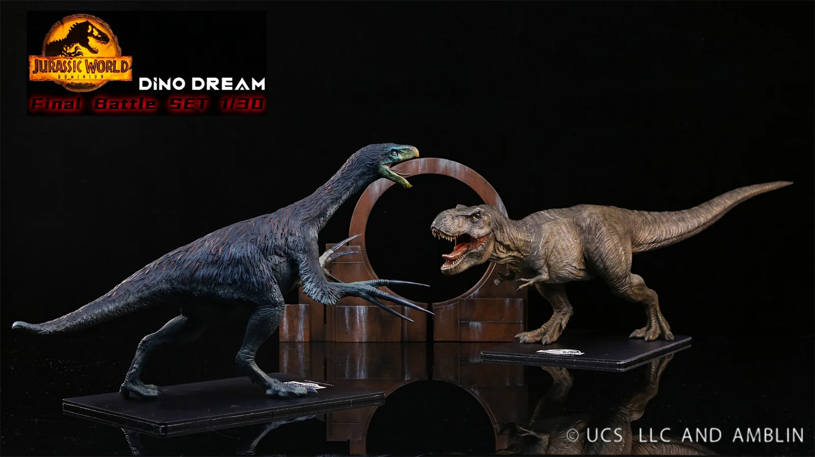 Dino Dream Jurassic World Dominion Final Battle Set 1/30 Scale Resin Model