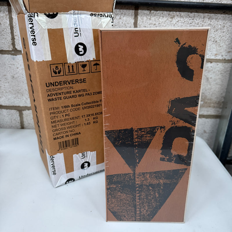 Ashley Wood Underverse Adventure Kartel Waste Guard WG PA3 Zomb 1/6 Scale Collectible Figure