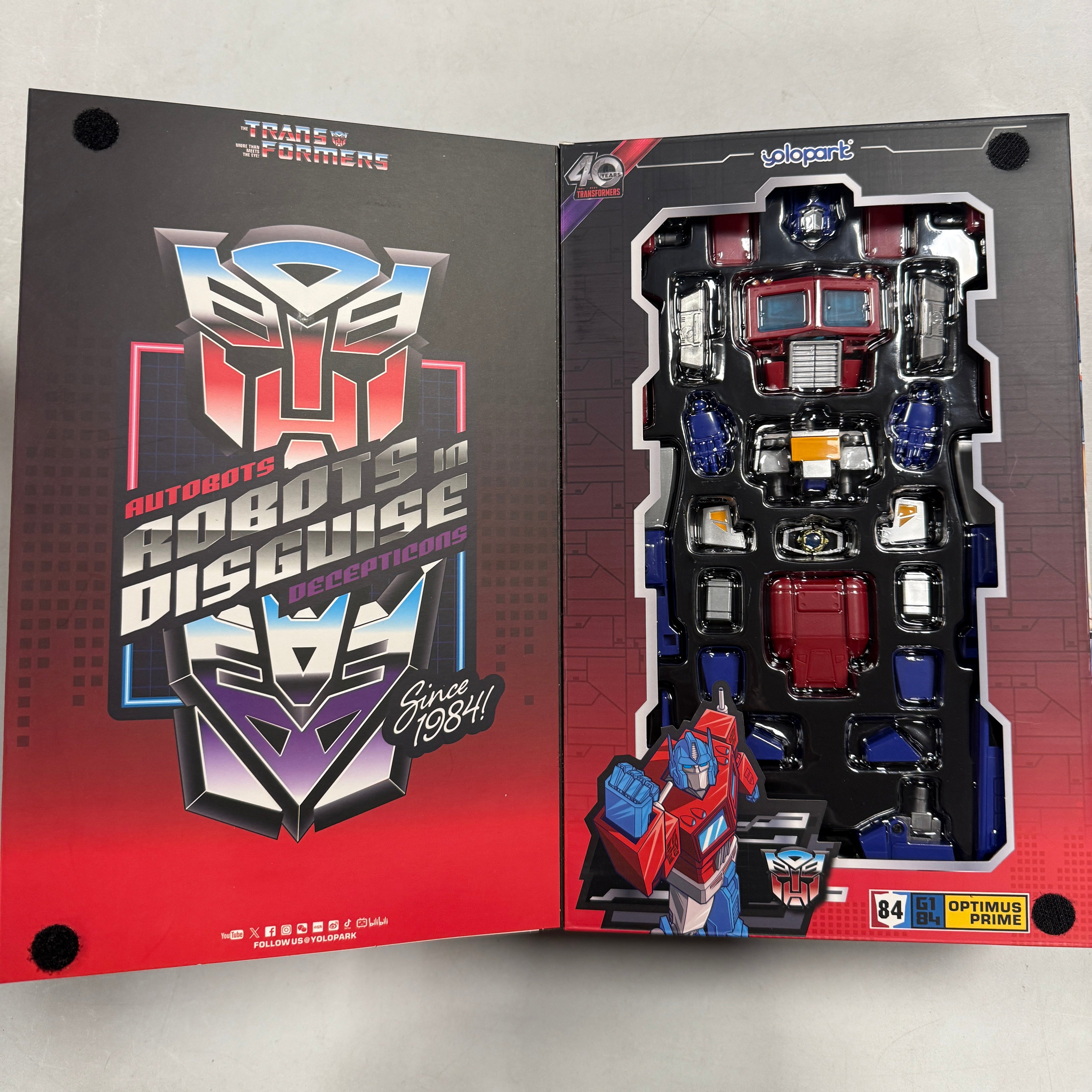 Transformers Yolopark G1 20cm Model Kit - Optimus Prime