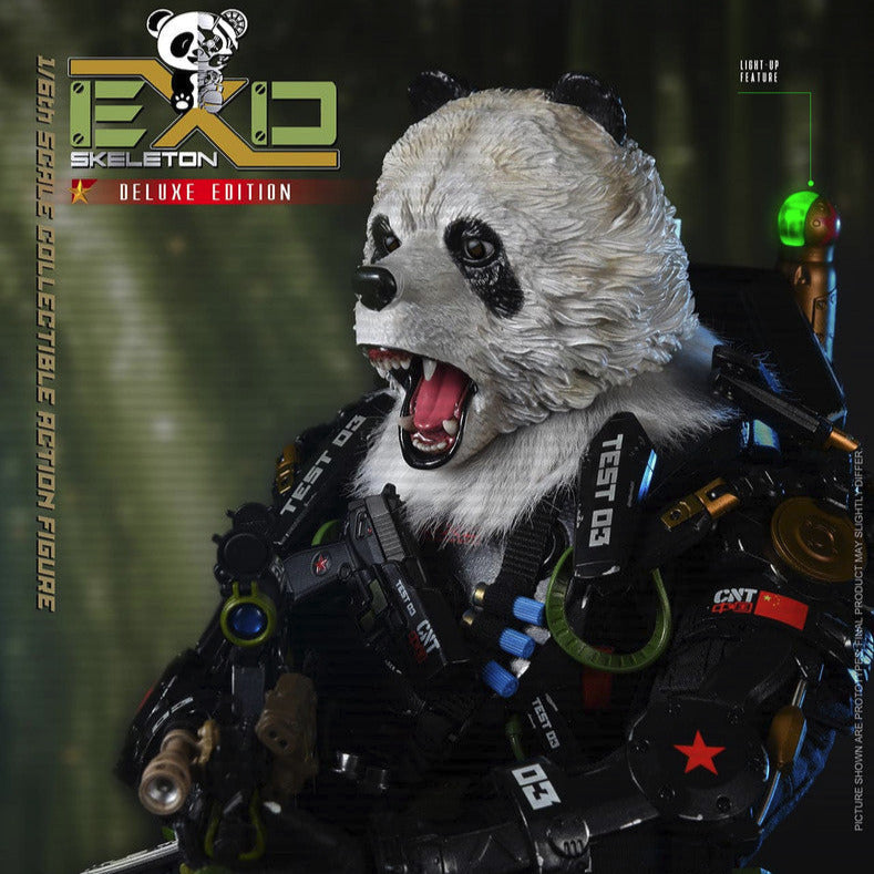 PRE-ORDER Soldier Story EXO-Skeleton Armor Suit Test-03 Panda Division DX Version 1/6 Scale Collectible Figure