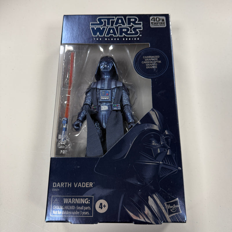 Star Wars Black Series Darth Vader carbonized PRE-OWNED