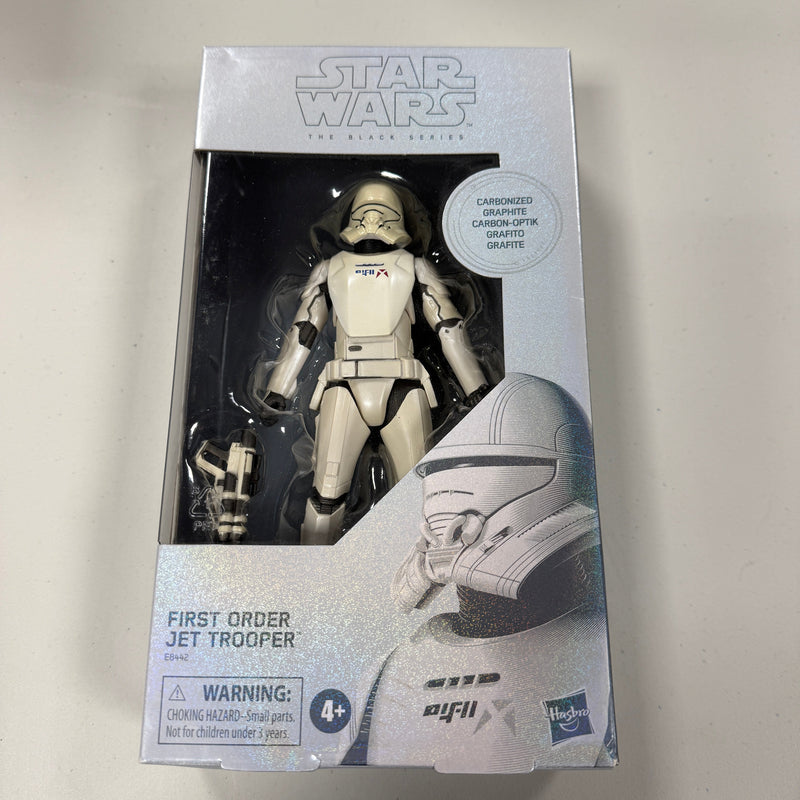 Star Wars Black Series First Order Jet Trooper Carbonized PRE-OWNED