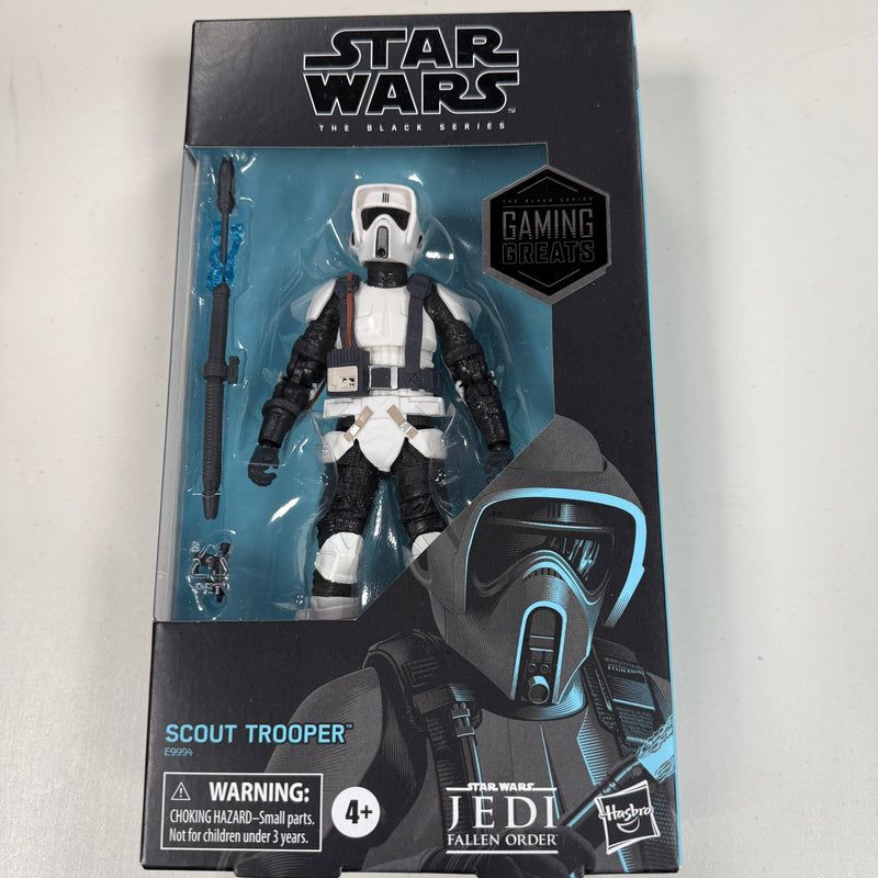 Star Wars Black Series Fallen Order Scout Trooper PRE-OWNED