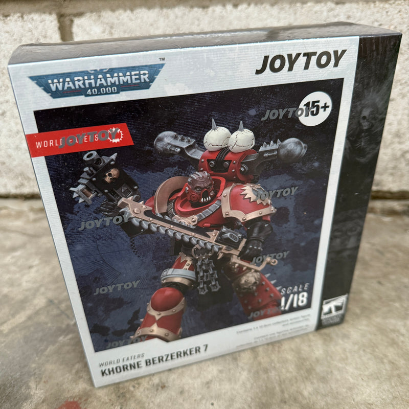 JOYTOY 1/18 Warhammer World Eaters Khorne Berzerker 7
