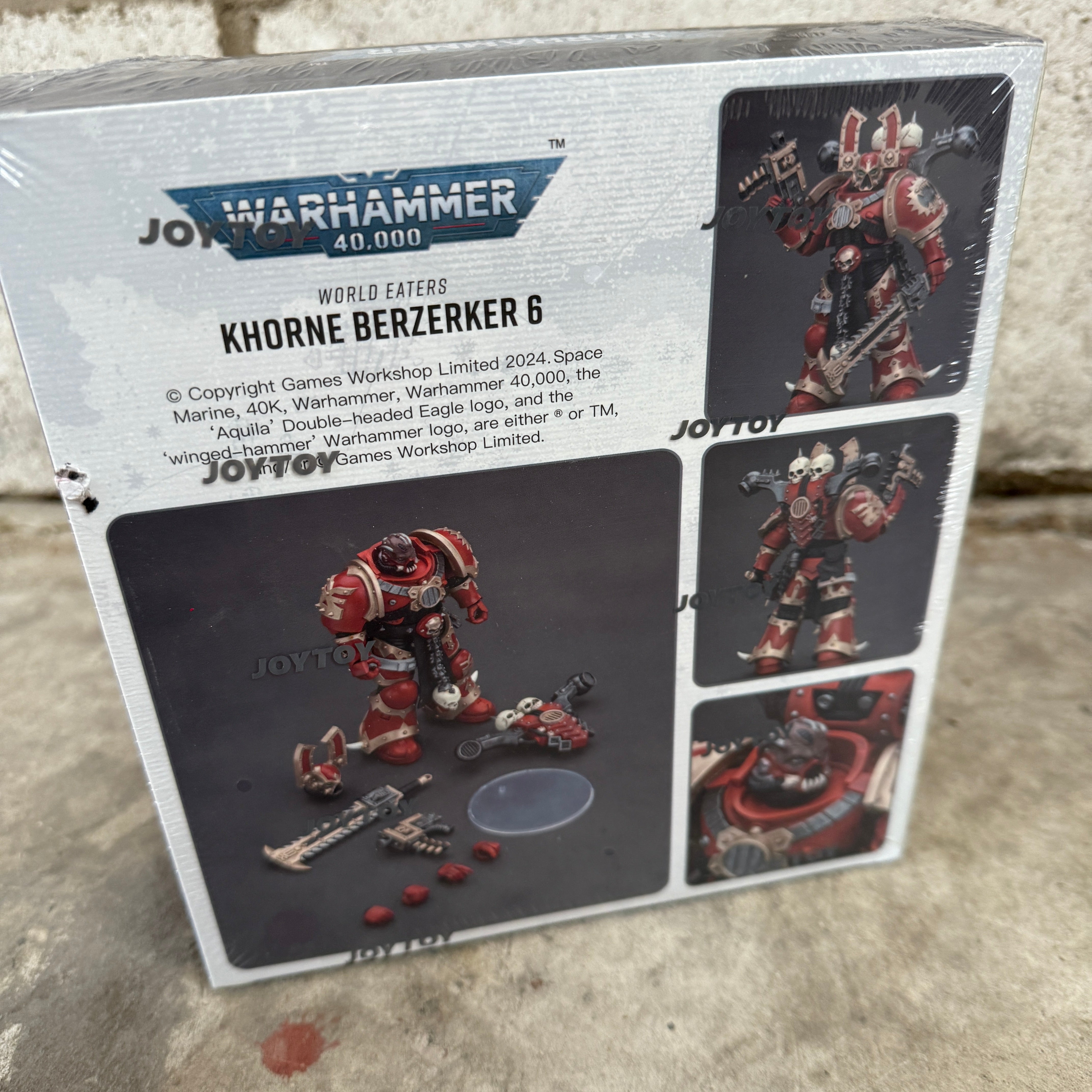 JOYTOY 1/18 Warhammer World Eaters Khorne Berzerker 6