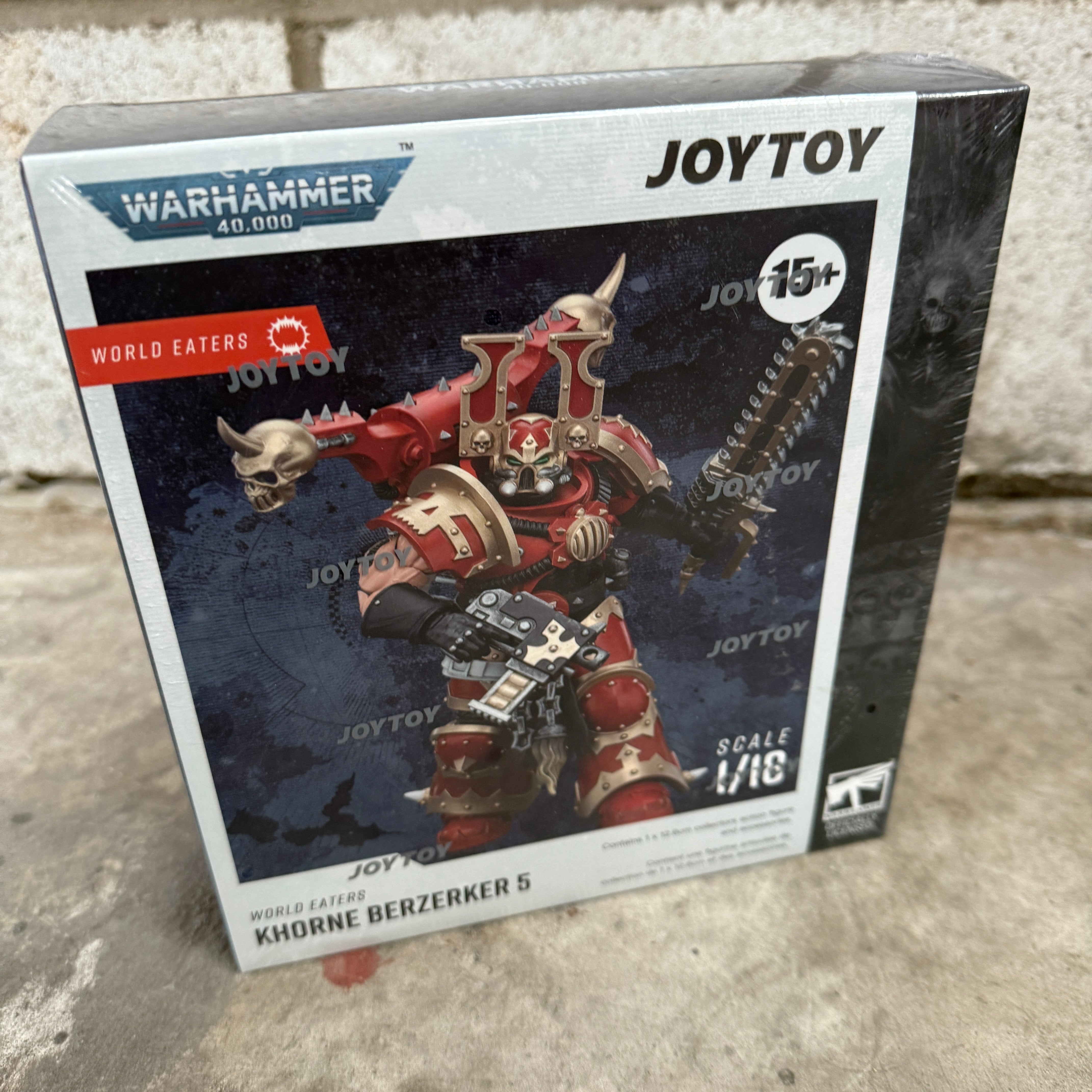 JOYTOY 1/18 Warhammer World Eaters Khorne Berzerker 5