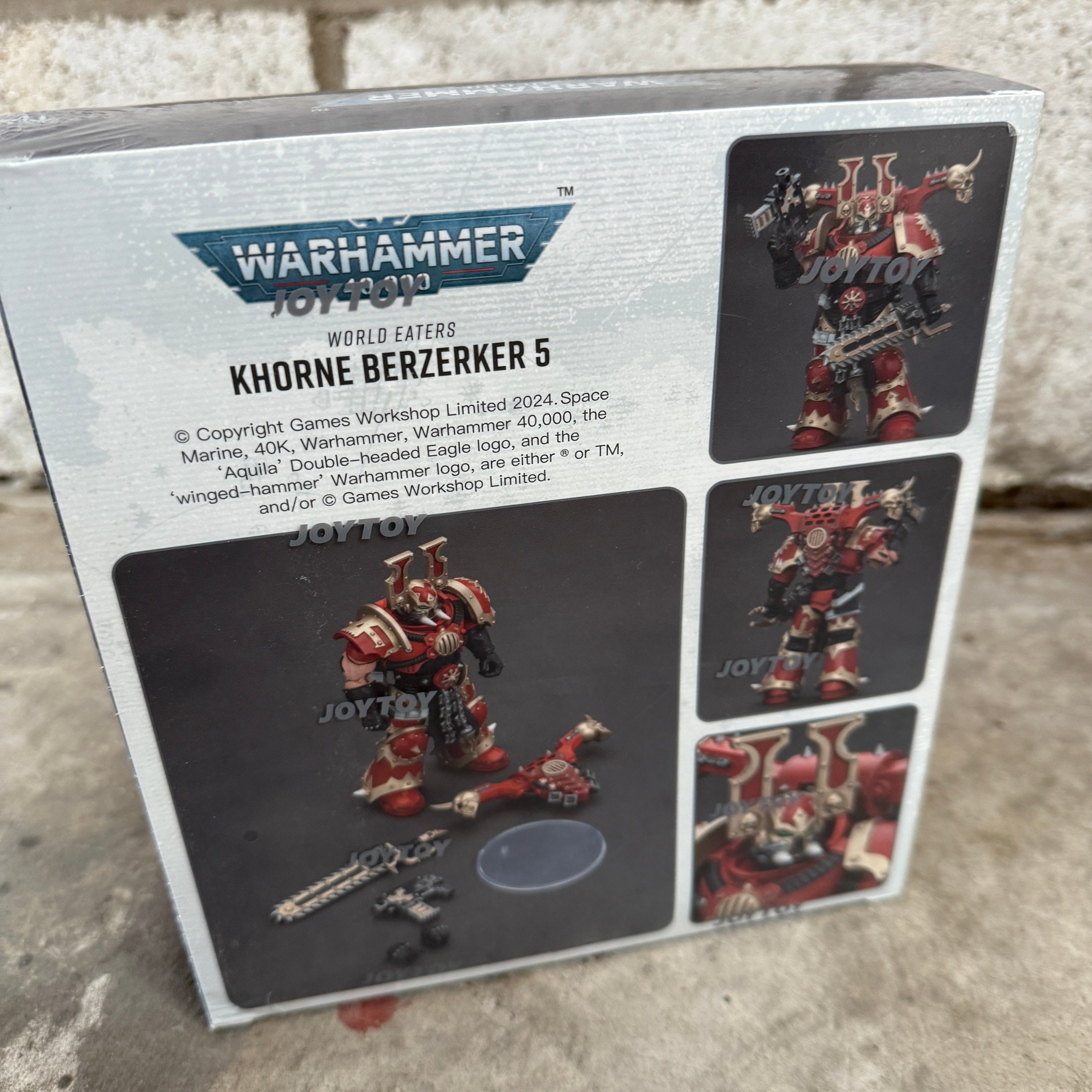 JOYTOY 1/18 Warhammer World Eaters Khorne Berzerker 5