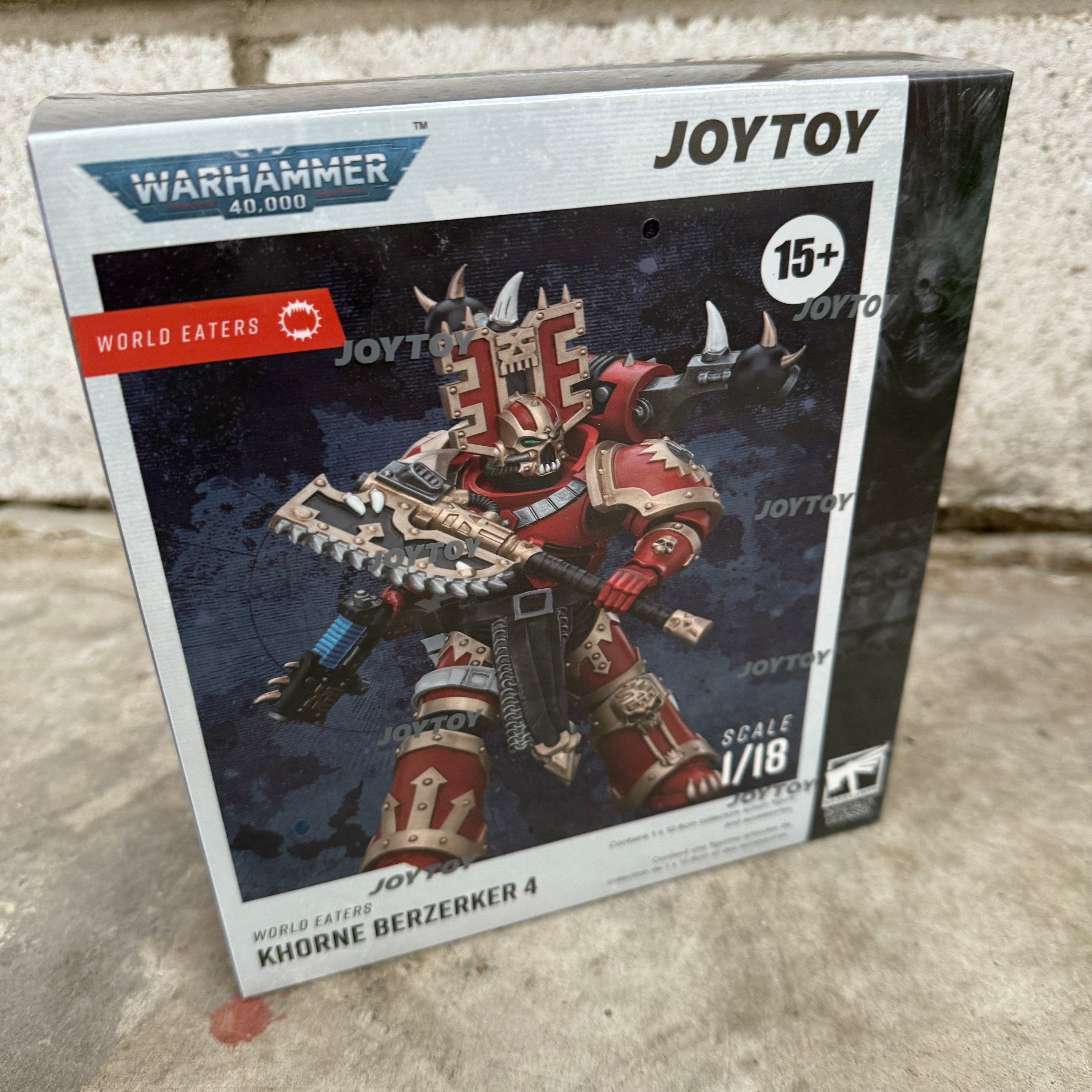 JOYTOY 1/18 Warhammer World Eaters Khorne Berzerker 4