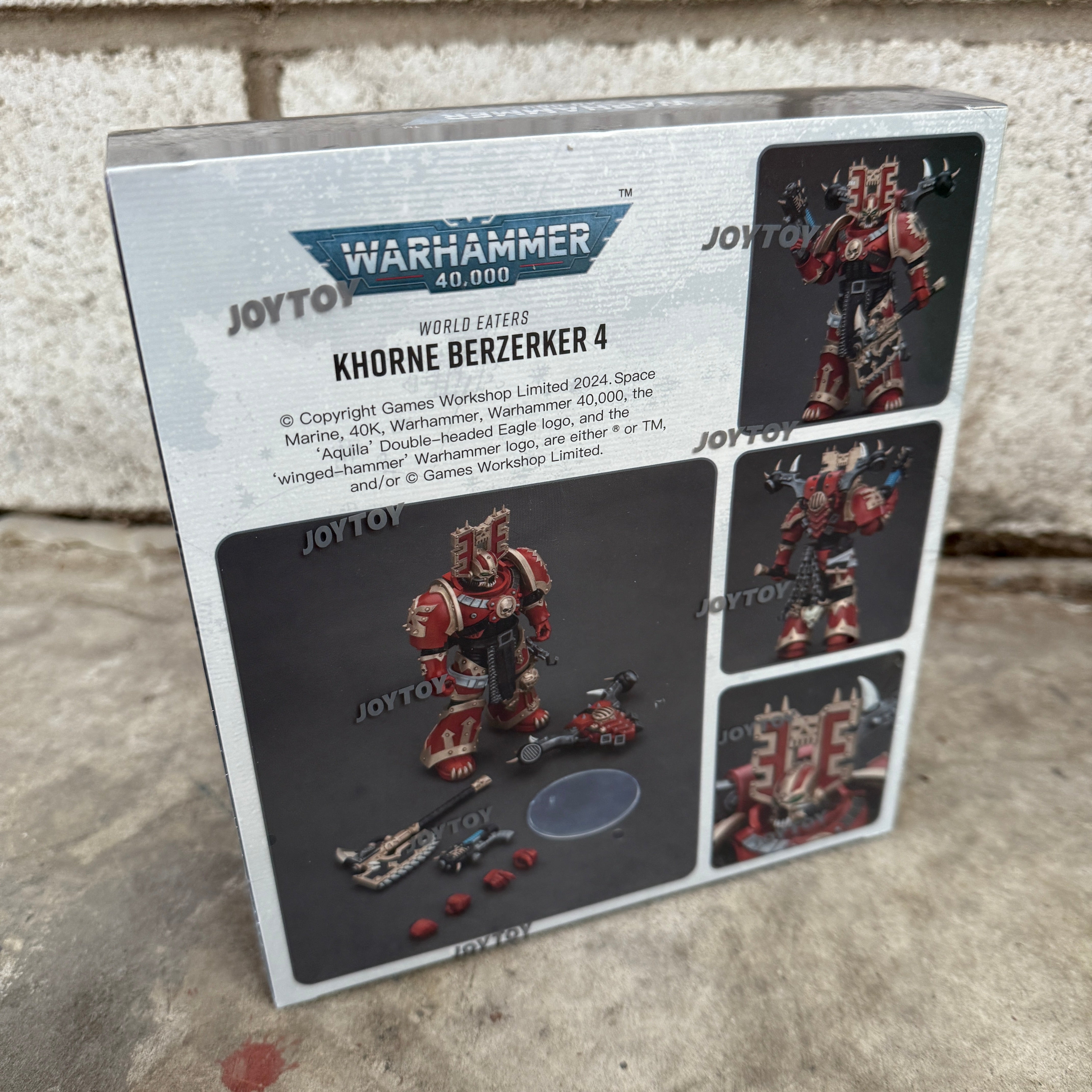 JOYTOY 1/18 Warhammer World Eaters Khorne Berzerker 4