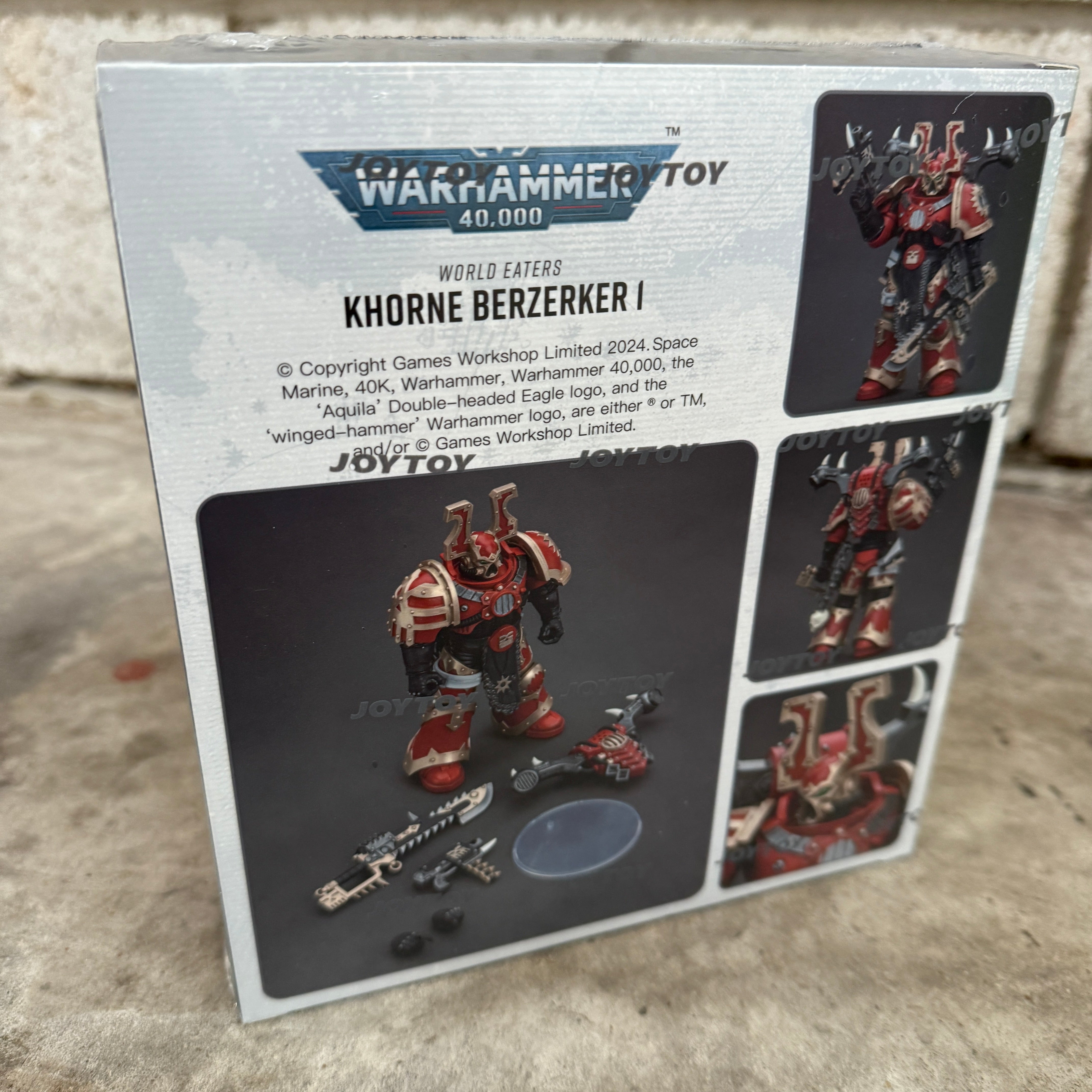 JOYTOY 1/18 Warhammer World Eaters Khorne Berzerker 1