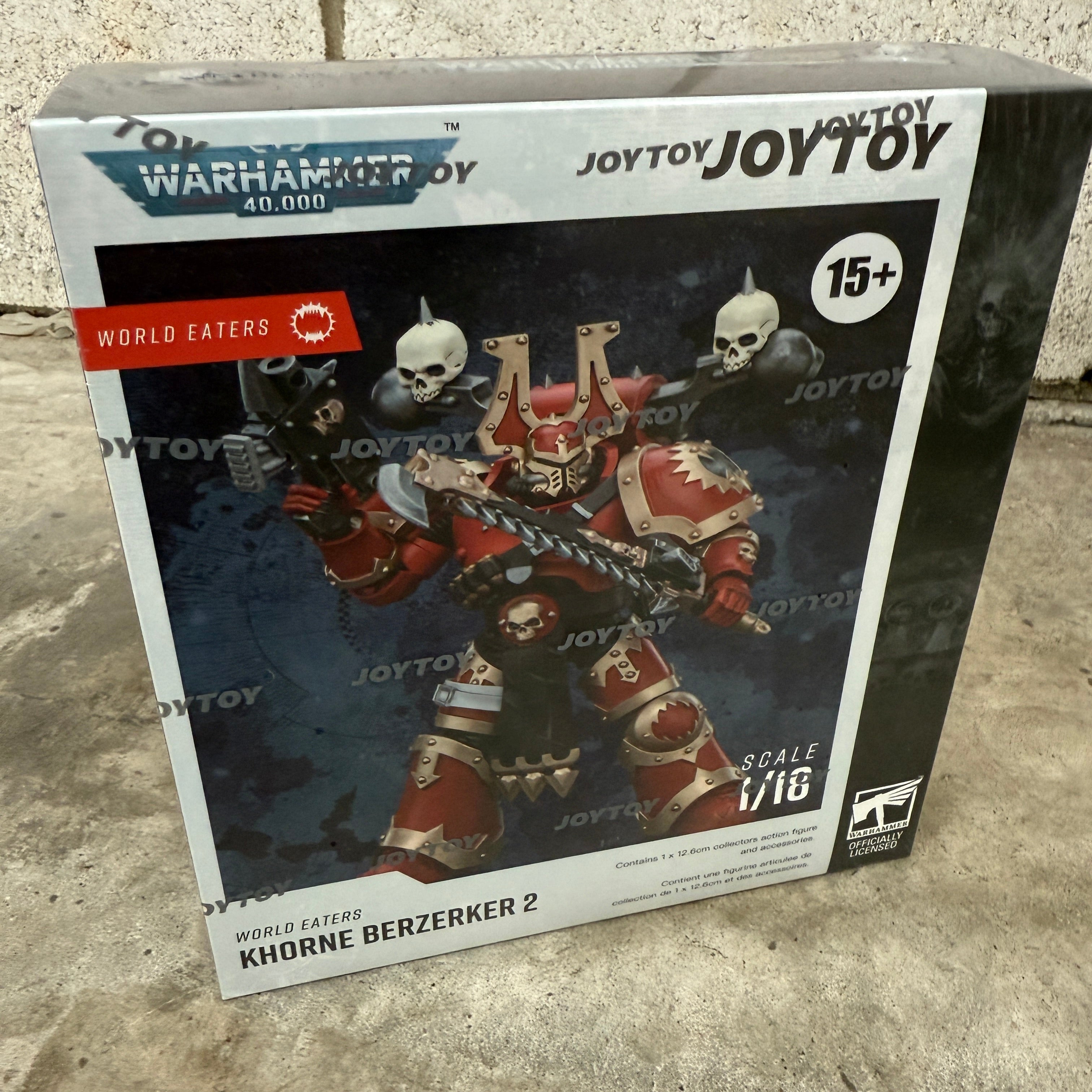 JOYTOY 1/18 Warhammer World Eaters Khorne Berzerker 2