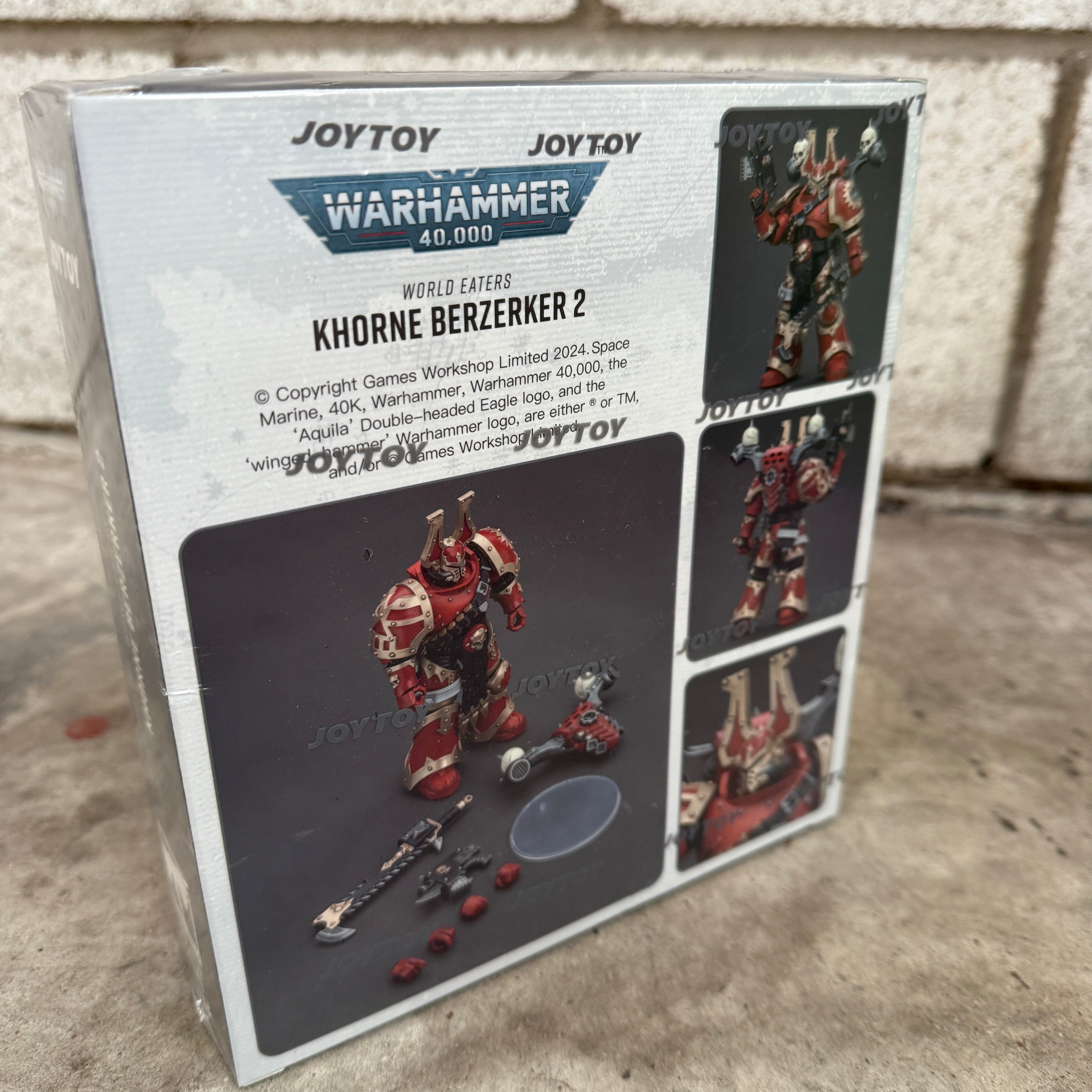 JOYTOY 1/18 Warhammer World Eaters Khorne Berzerker 2
