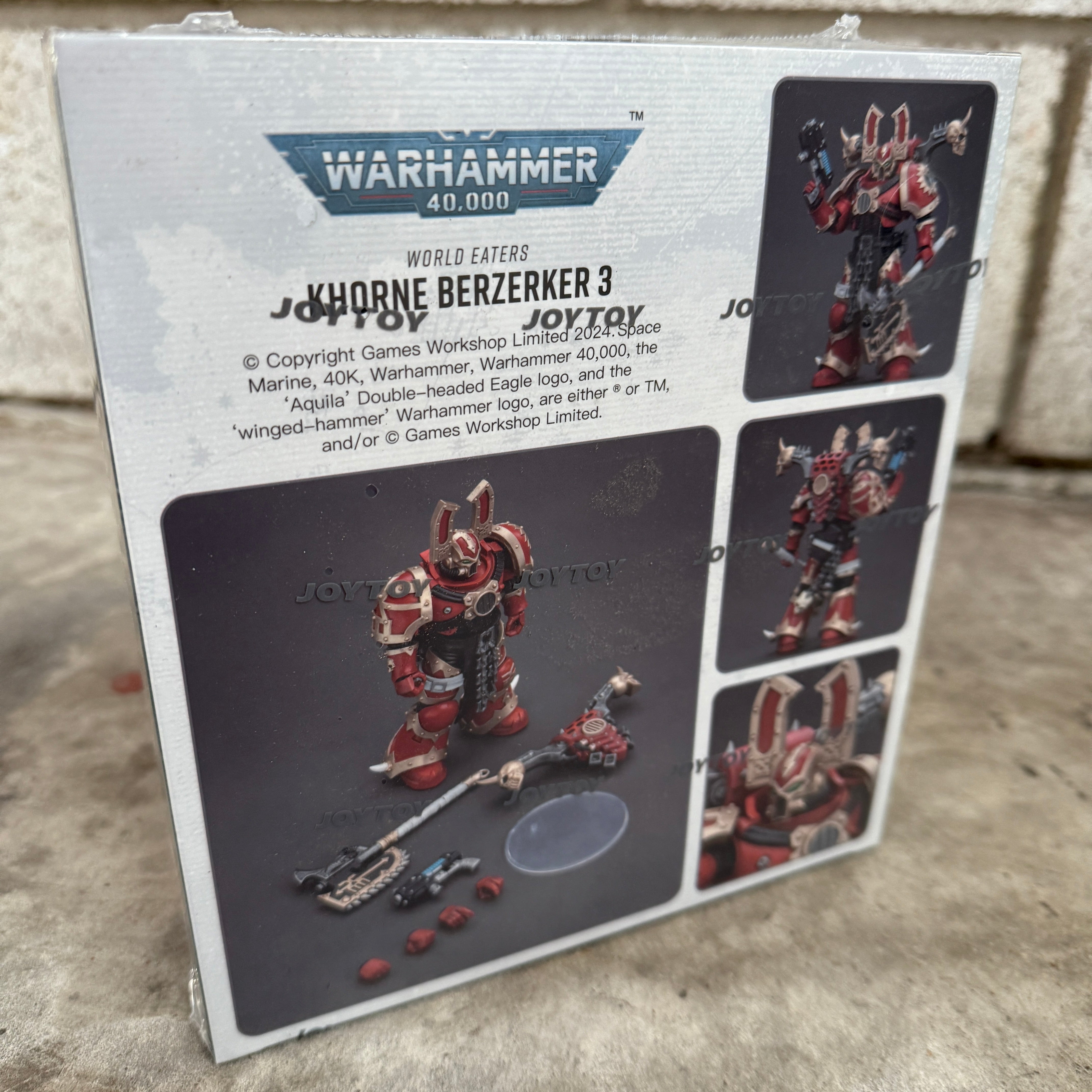 JOYTOY 1/18 Warhammer World Eaters Khorne Berzerker 3