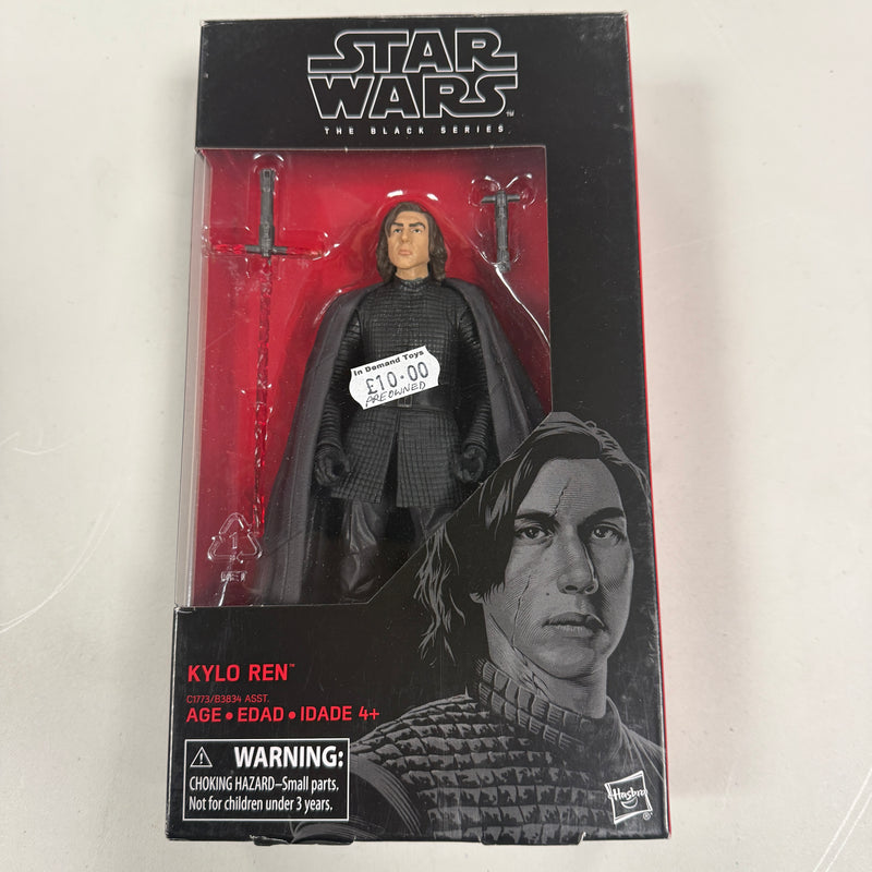 Star Wars Black Series Kylo Ren (Unmasked) PRE-OWNED