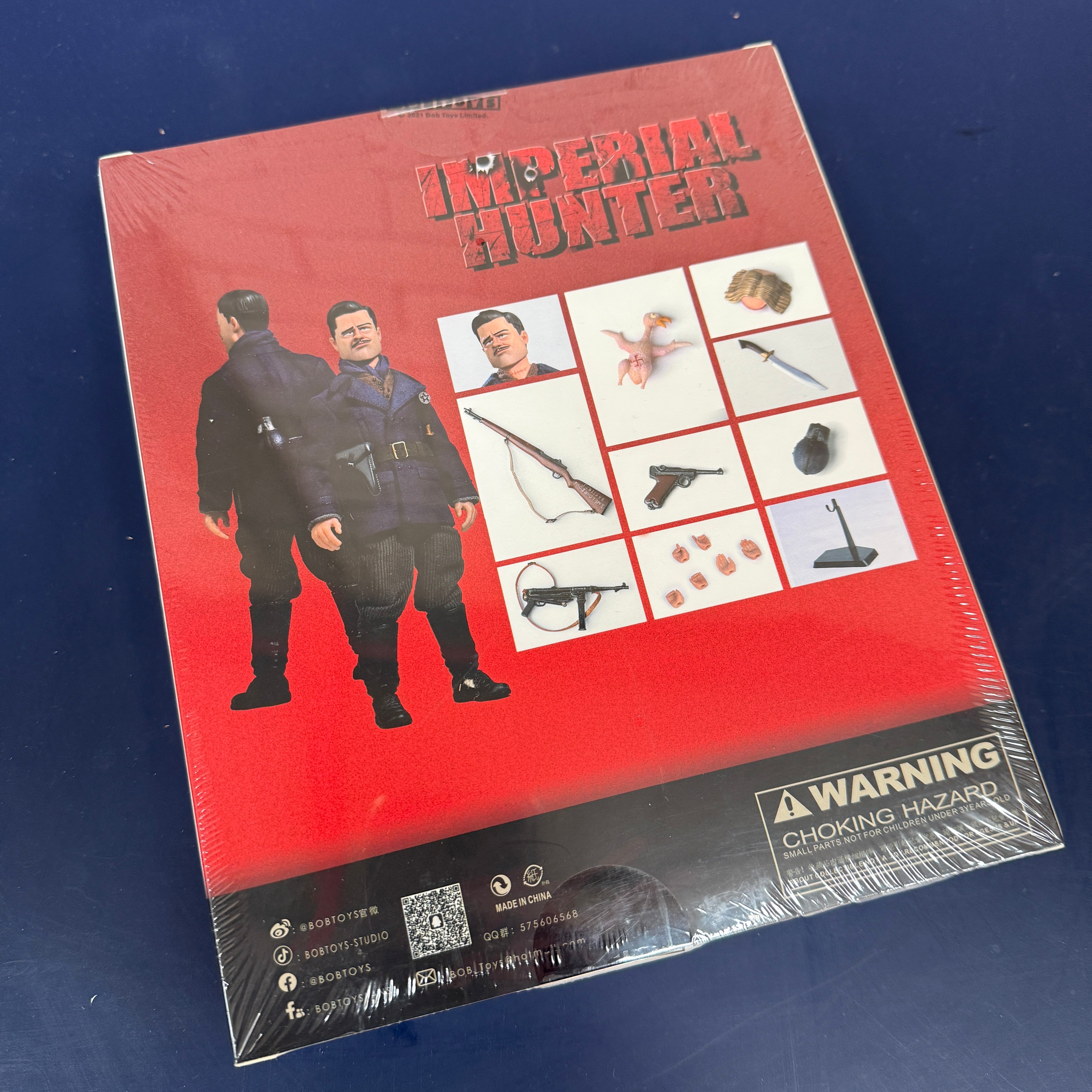 Bobtoys Imperial Hunter 1/12 Action Figure Inglorious Bastards Aldo Raine