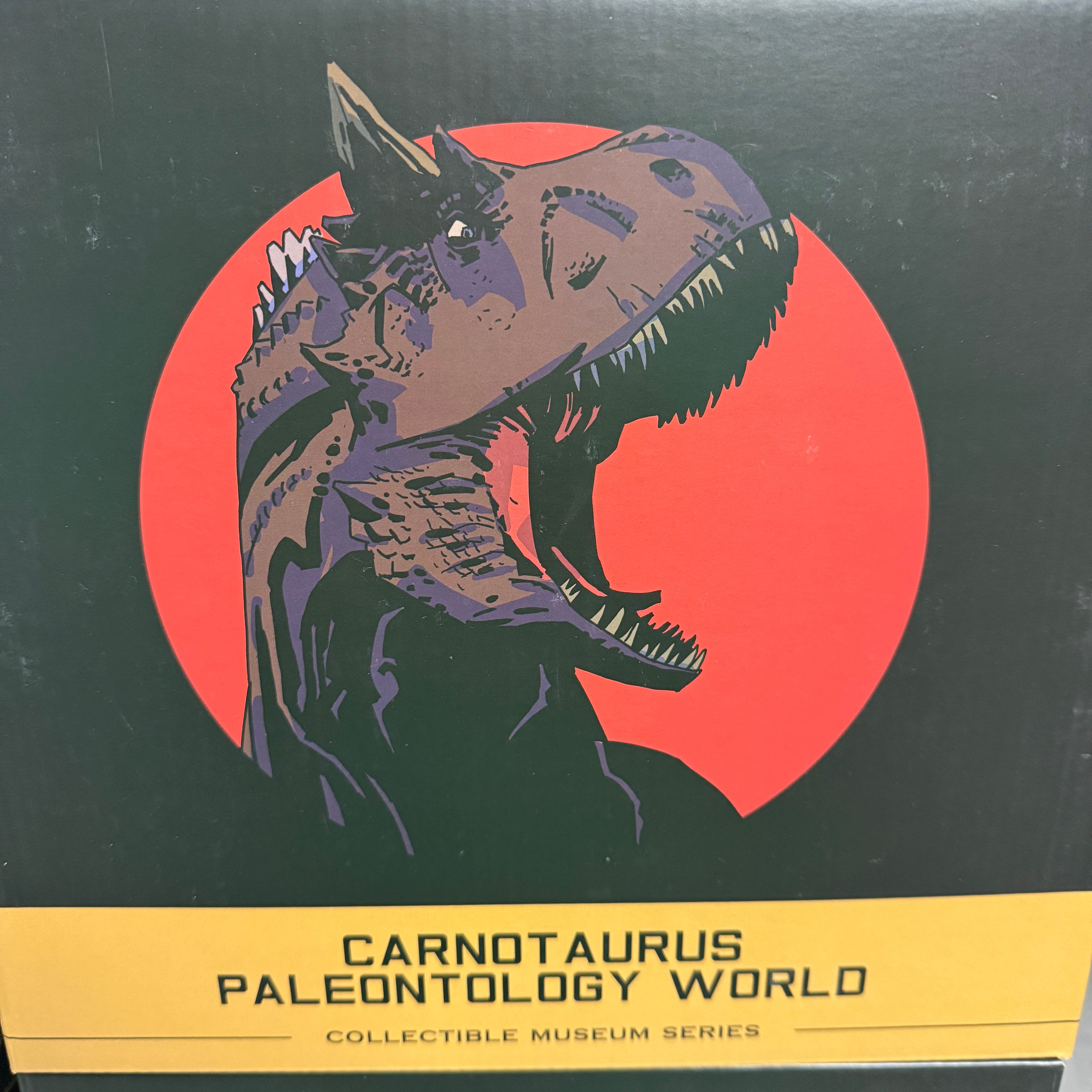 Damtoys Museum Series Paleontology World Carnotaurus Male Collectible Bust
