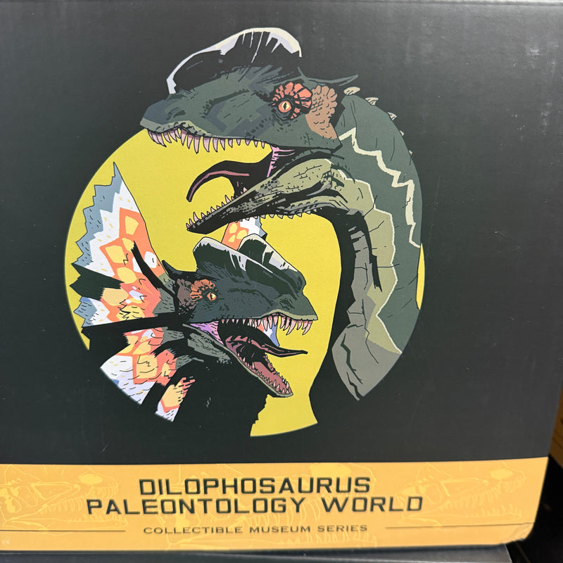 Damtoys Museum Series Paleontology World Dilophosaurus Collectible Bust