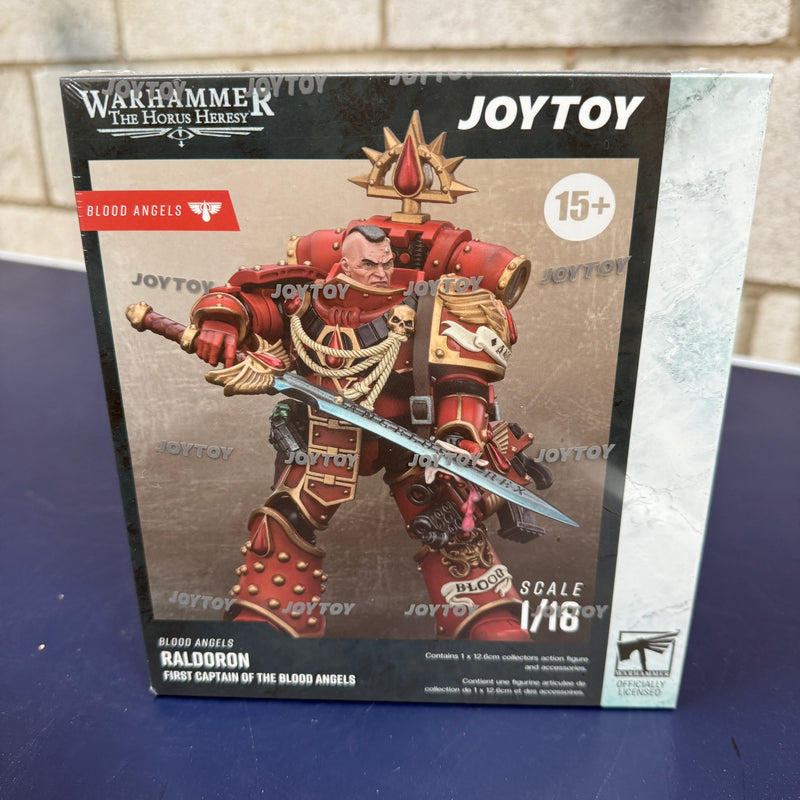 JOYTOY 1/18 Warhammer Blood Angels Raldoron First Captain of the Blood Angels