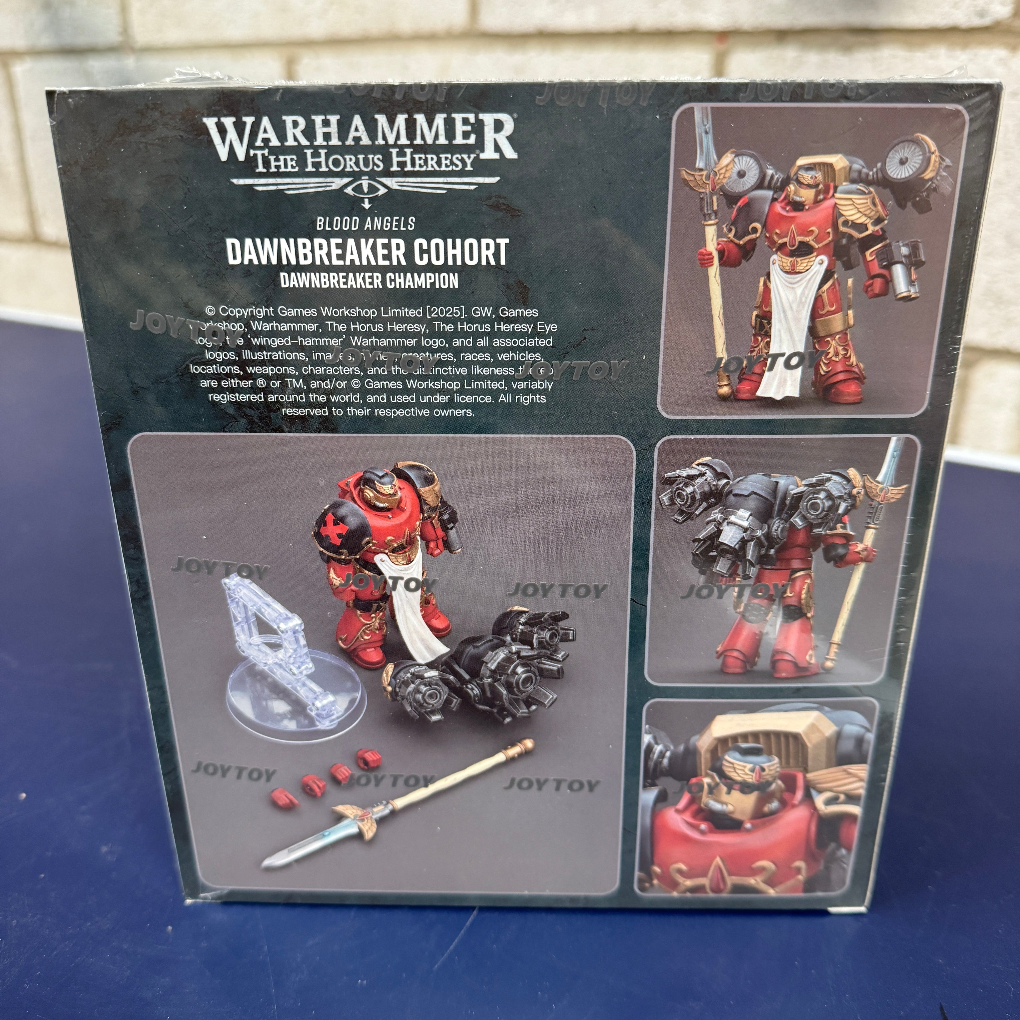 JOYTOY 1/18 Warhammer Blood Angels Dawnbreaker Cohort Dawnbreaker Champion