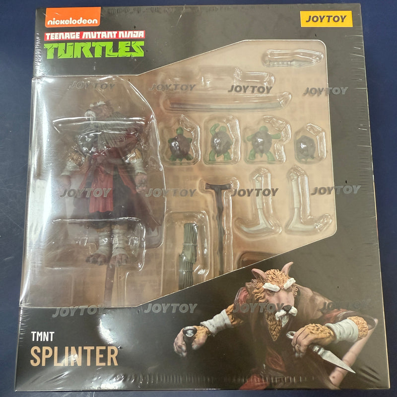 JOYTOY Teenage Mutant Ninja Turtles Splinter Action Figure