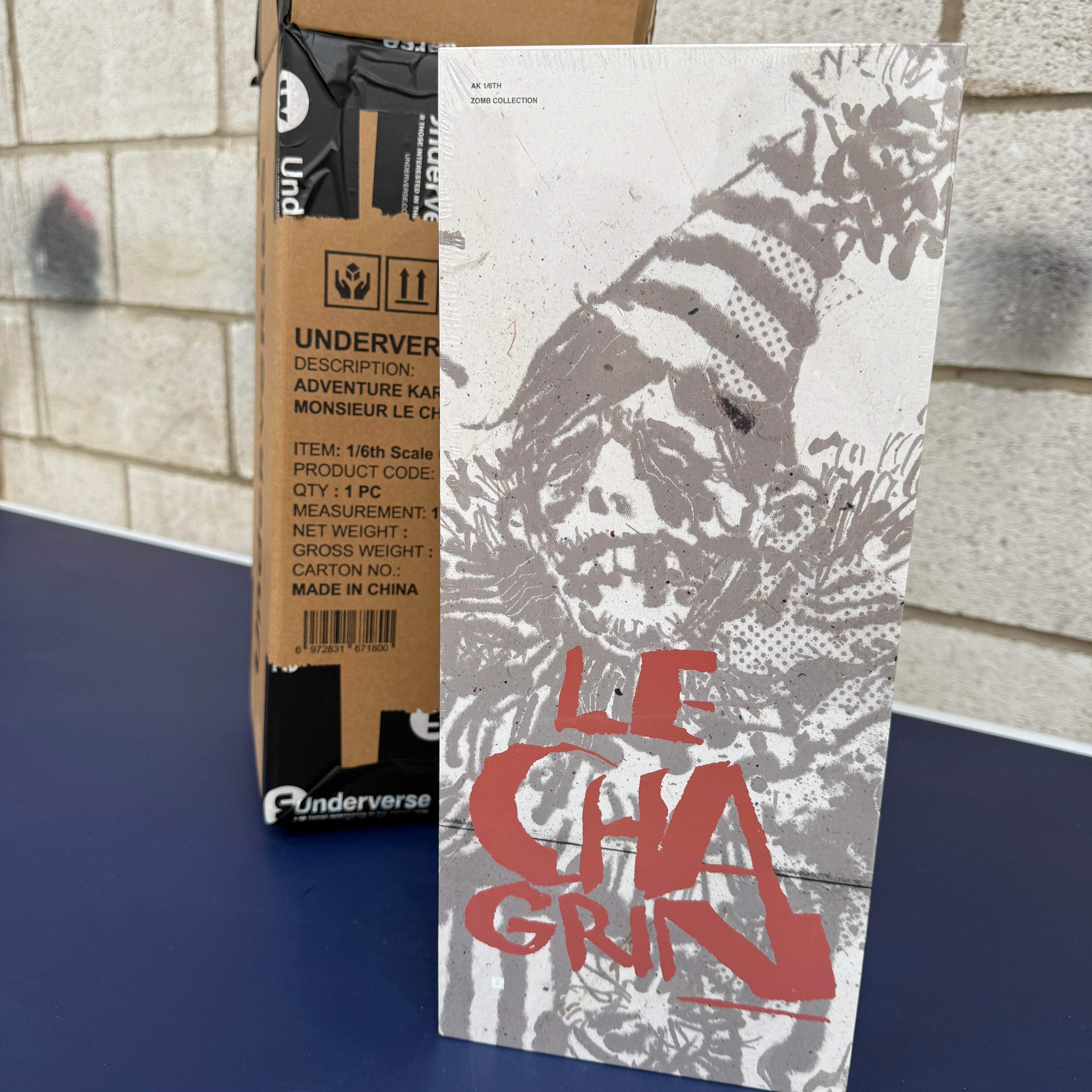 Ashley Wood Underverse Adventure Kartel Monsieur Le Chagrin 1/6 Scale Collectible Figure