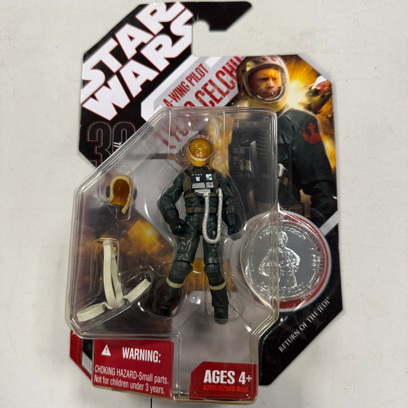 Star Wars 30th Anniversary A-Wing Pilot Tycho Celchu