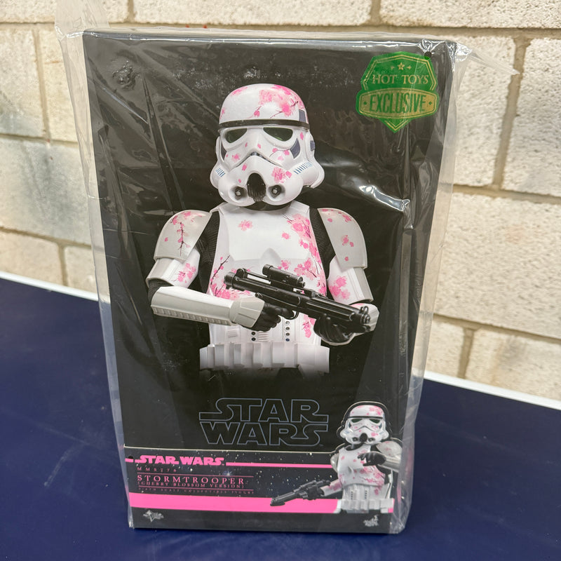 Hot Toys Exclusive Star Wars Cherry Blossum Stormtrooper 1/6 Scale Collectible Figure IMPORT STOCK