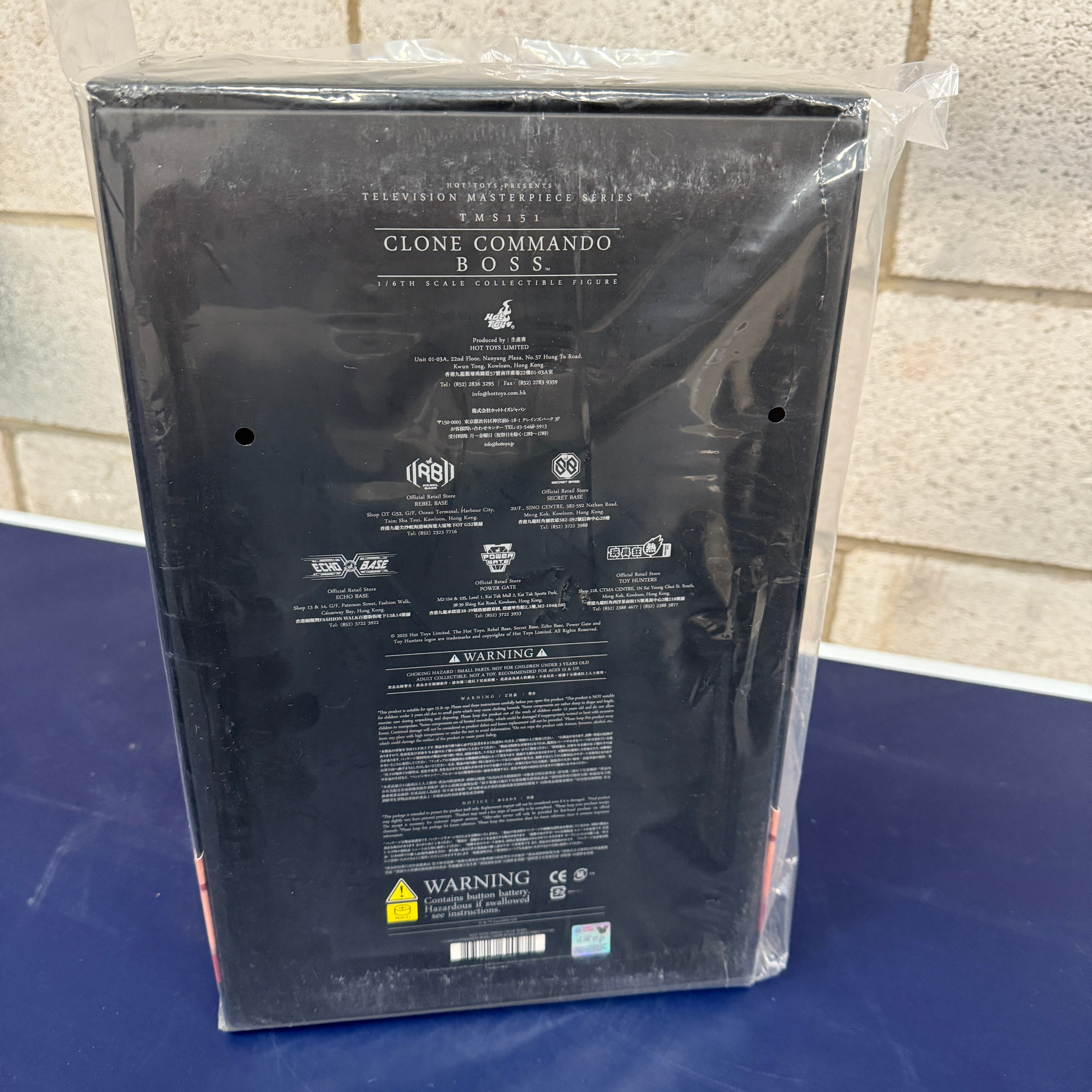 Hot Toys Exclusive Star Wars Clone Commando Boss 1/6 Scale Collectible Figure IMPORT STOCK