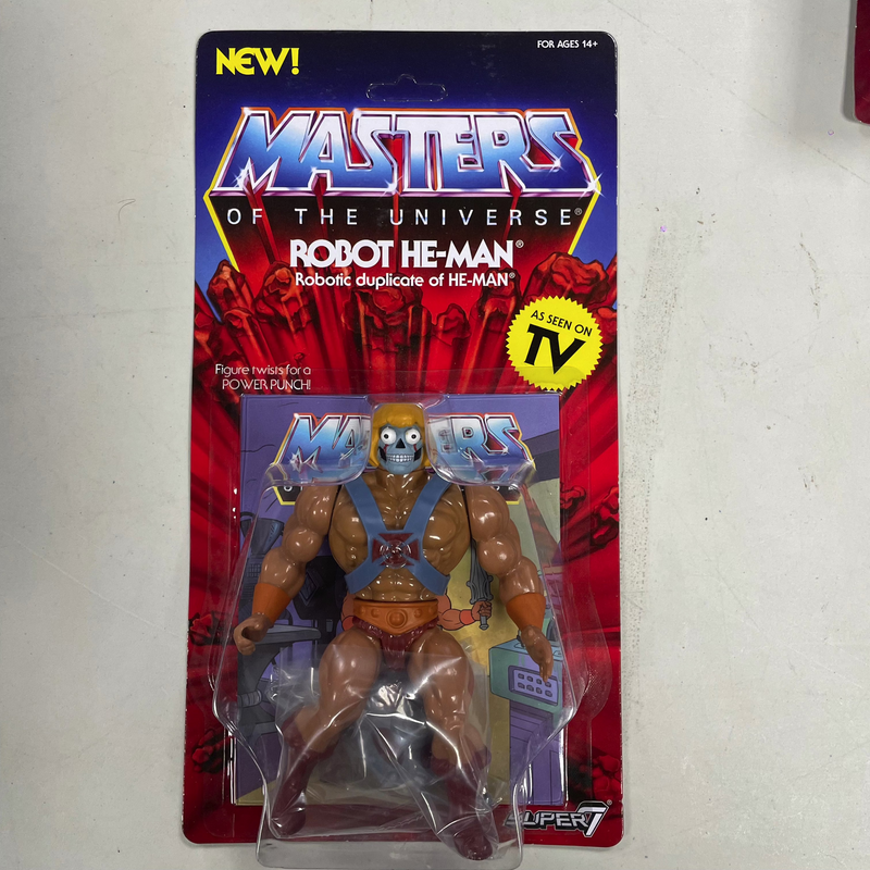 Masters Of The Universe Super 7 Robot He-Man