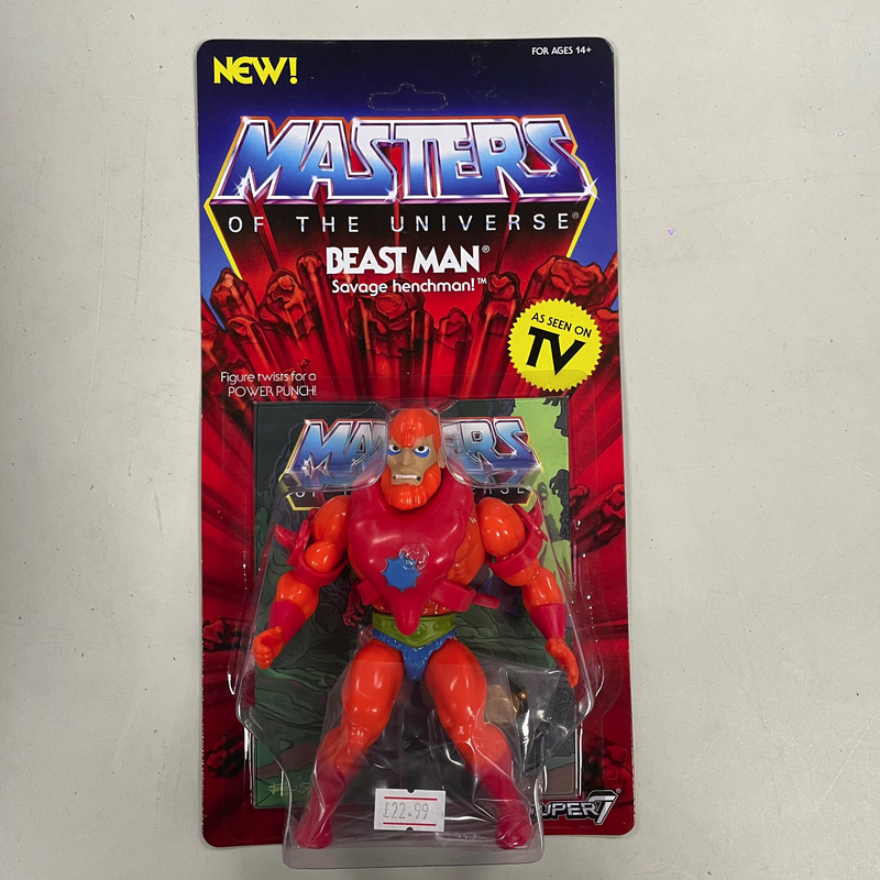 Masters Of The Universe Super 7 Beast Man