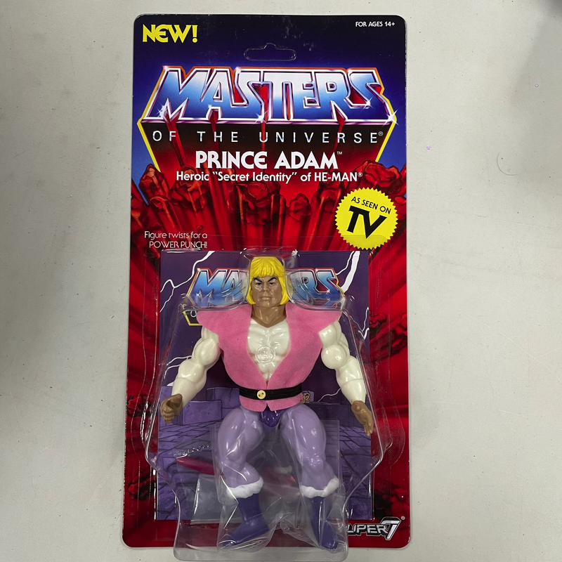 Masters Of The Universe Super 7 Prince Adam