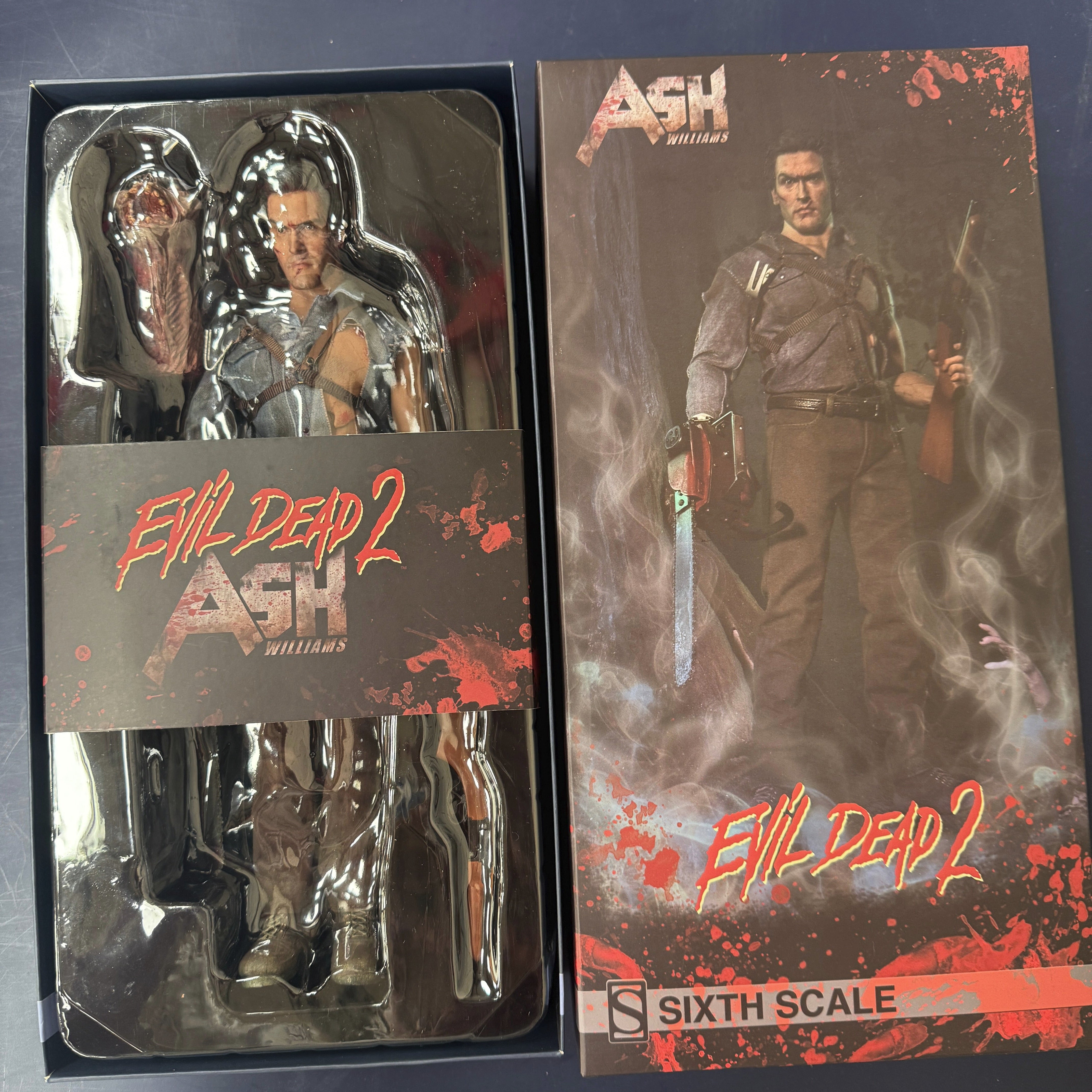 Sideshow Colletibles Ash Williams Evil Dead 2 1/6 Scale Collectible Figure