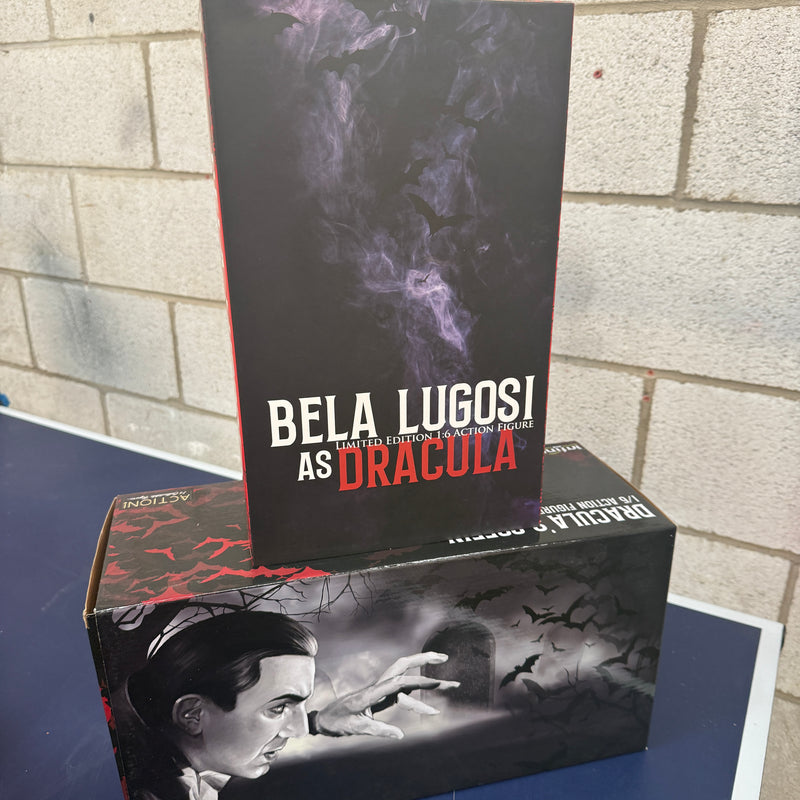 Kaustik Plastic Bela Lugosi as Dracula with Coffin 1/6 Scale Collectible Figure