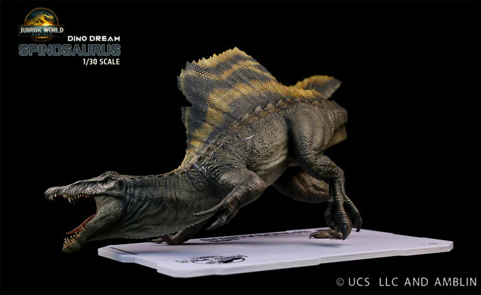 Dino Dream Jurassic World Rebirth Spinosaurus Attack Version 1/30 Scale Resin Model